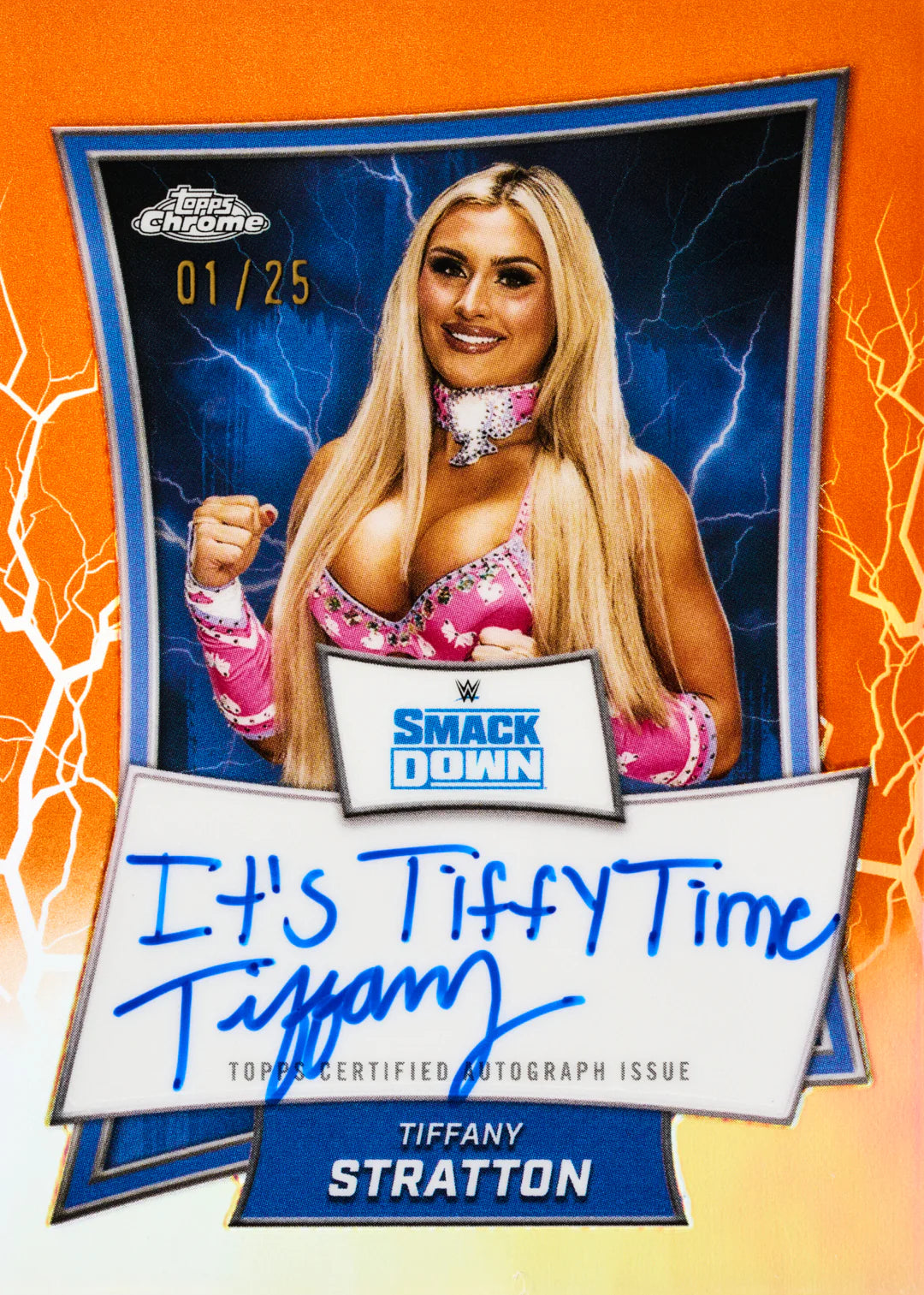 2025 Topps WWE Chrome- Mega Box