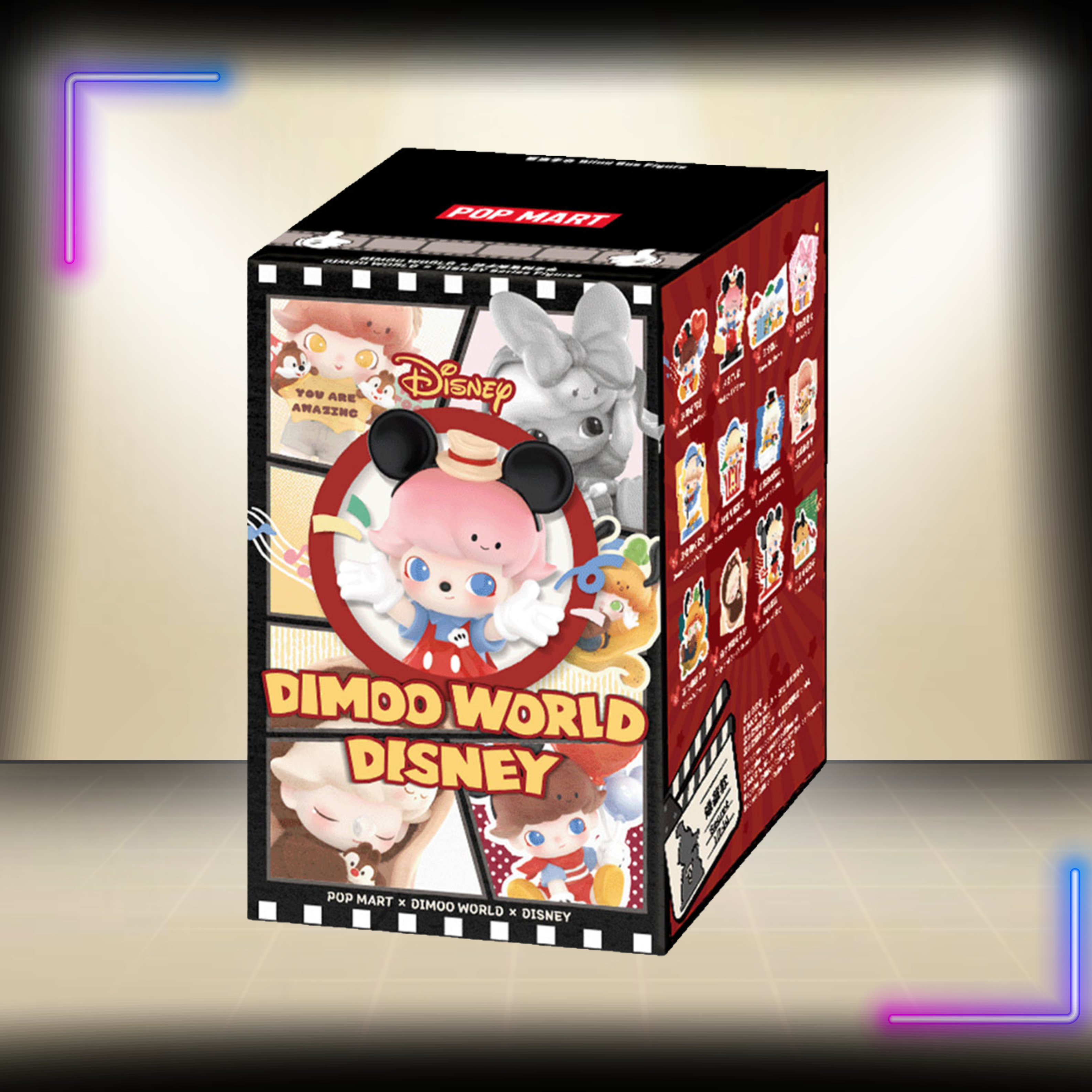 Pop Mart- DIMOO WORLD × DISNEY Series Figures
