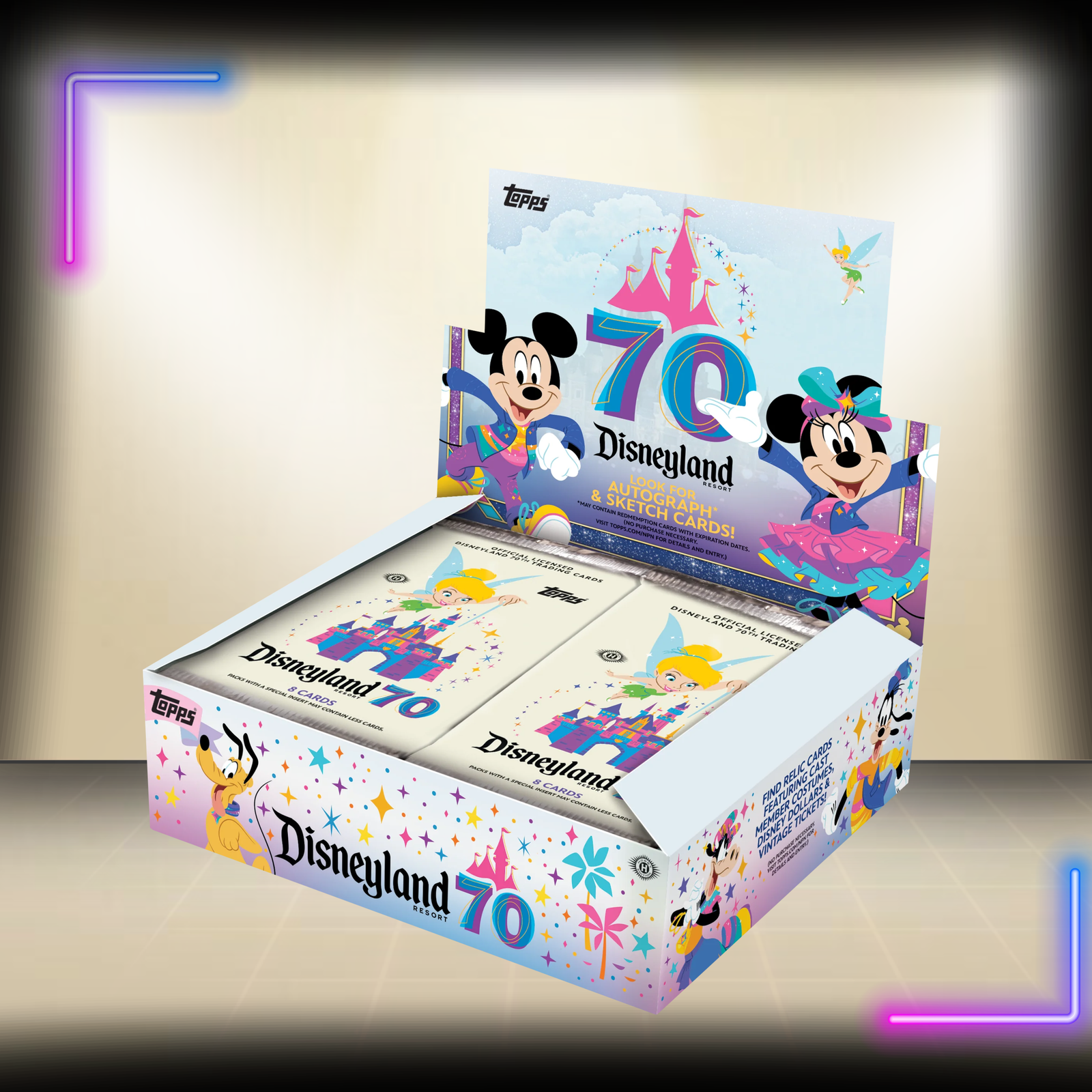 2025 Topps Disneyland 70th Anniversary - Hobby Box