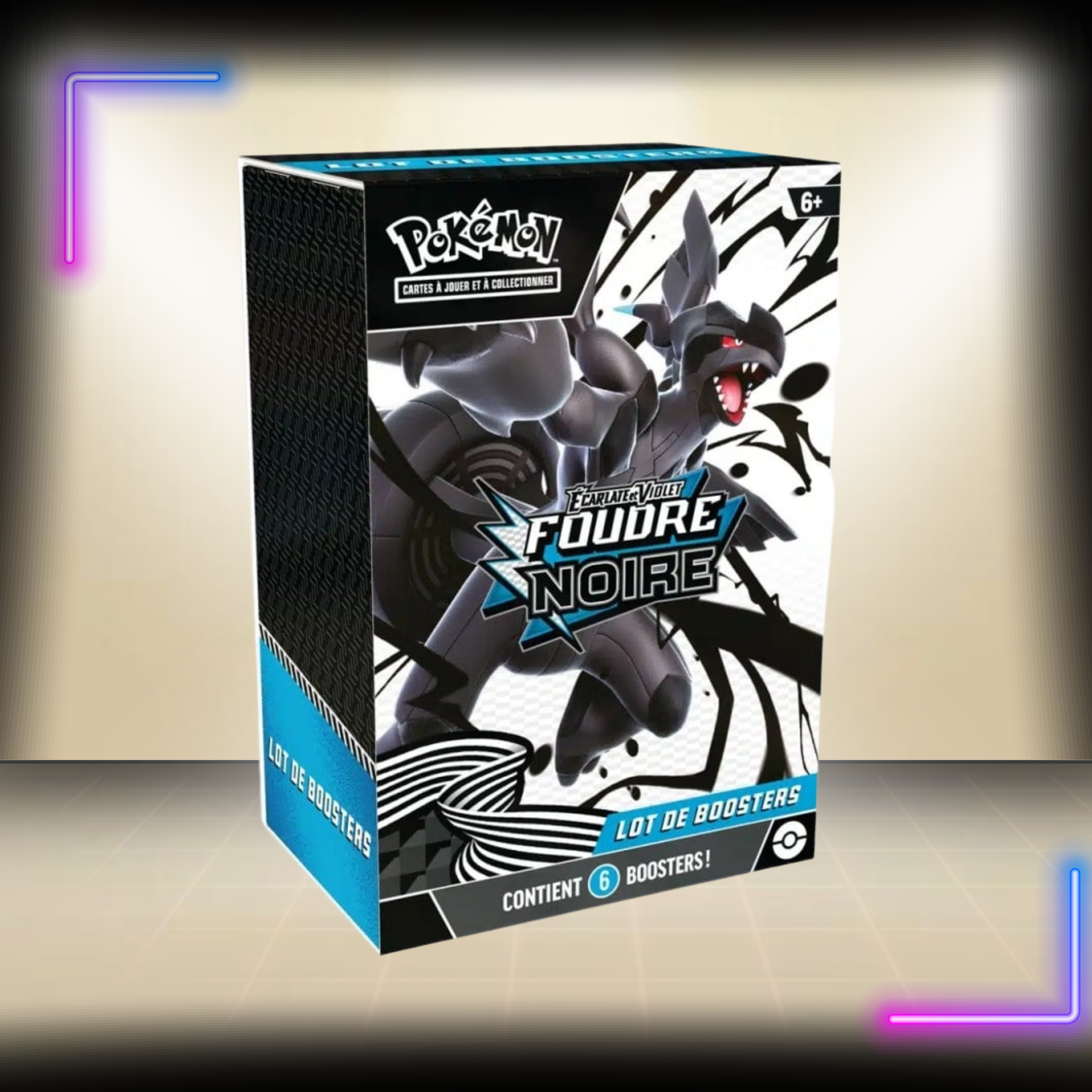 POKEMON - EV 10.5 Bundle 6 Boosters Foudre Noire - FR