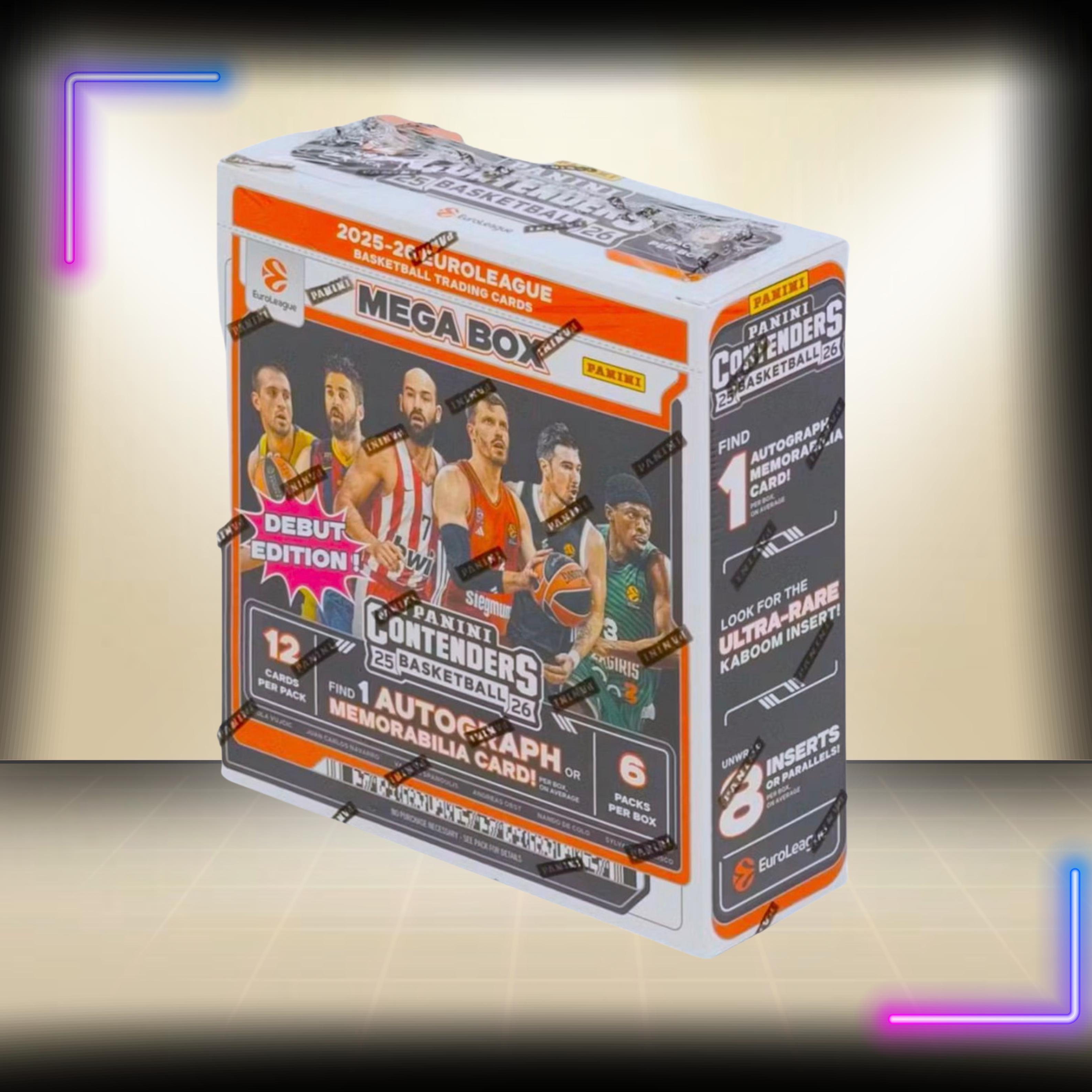 2025/26 Panini Contenders EuroLeague Basketball Mega Hobby