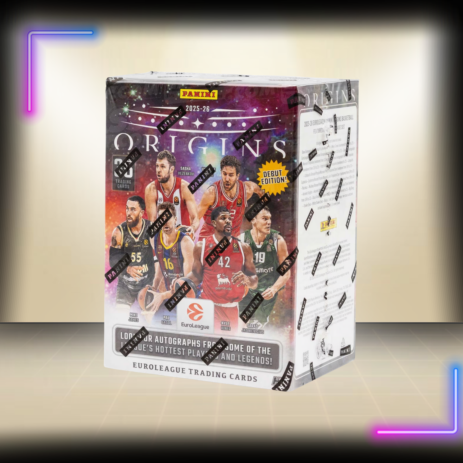 2025/26 Panini Origins EuroLeague Basketball H2 Box