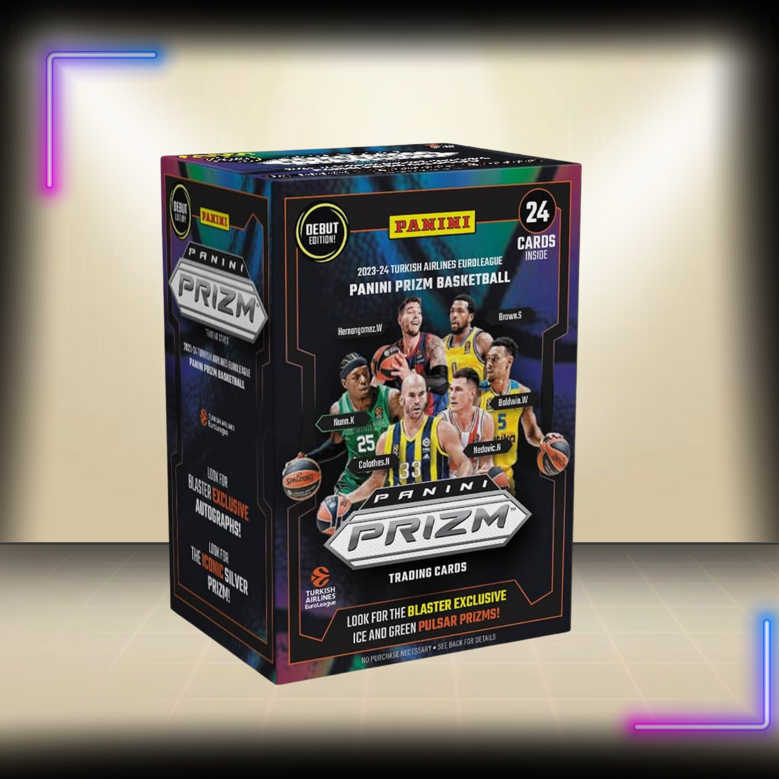 Panini Prizm Turkish Airlines EuroLeague Basketball 23/24 Blaster Box - Shaks collectibles 