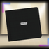 EVORETRO - Regular card binder with zipper 4x3 - Black- 528 cards