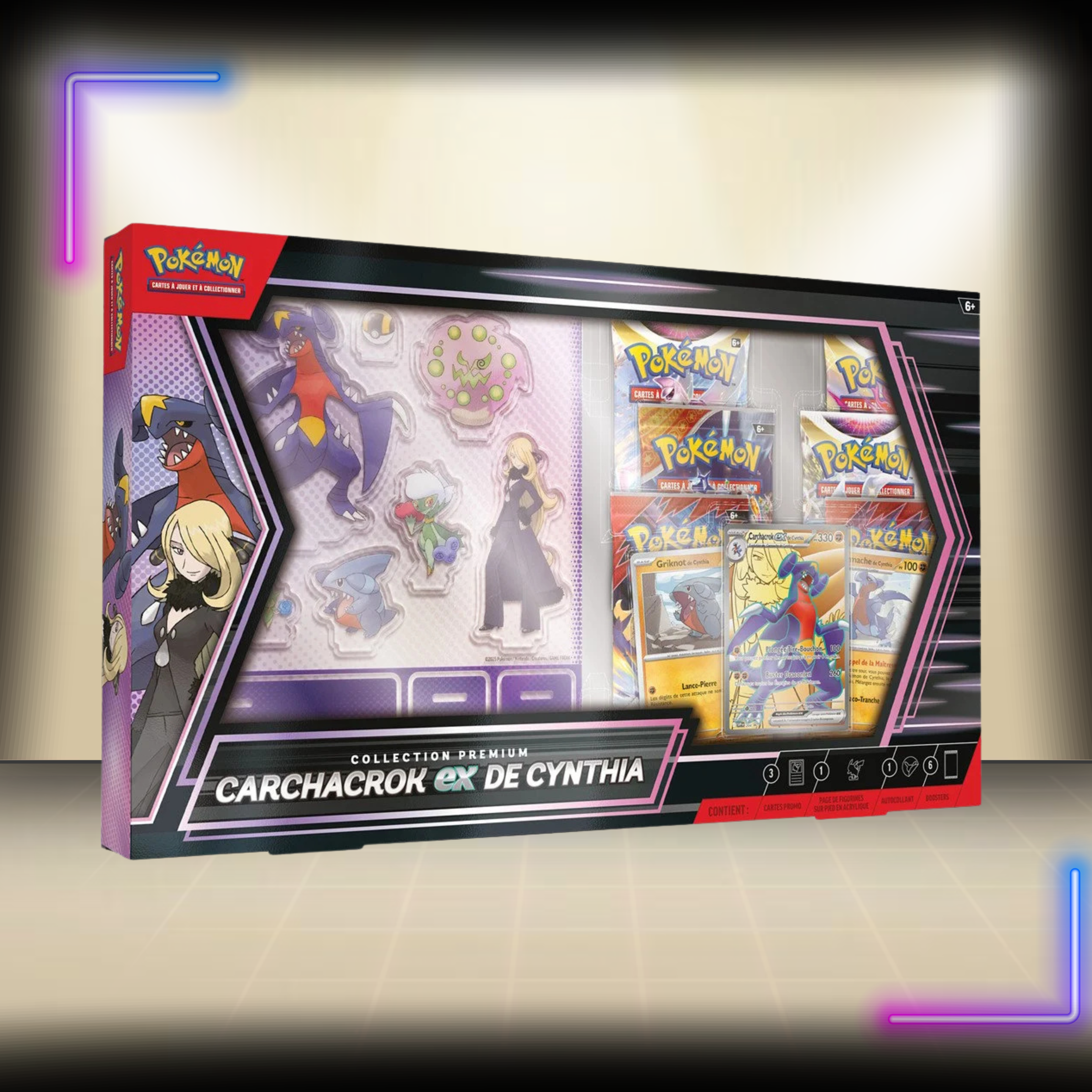 Pokémon - Coffret Premium Carchacrok Ex de Cynthia
