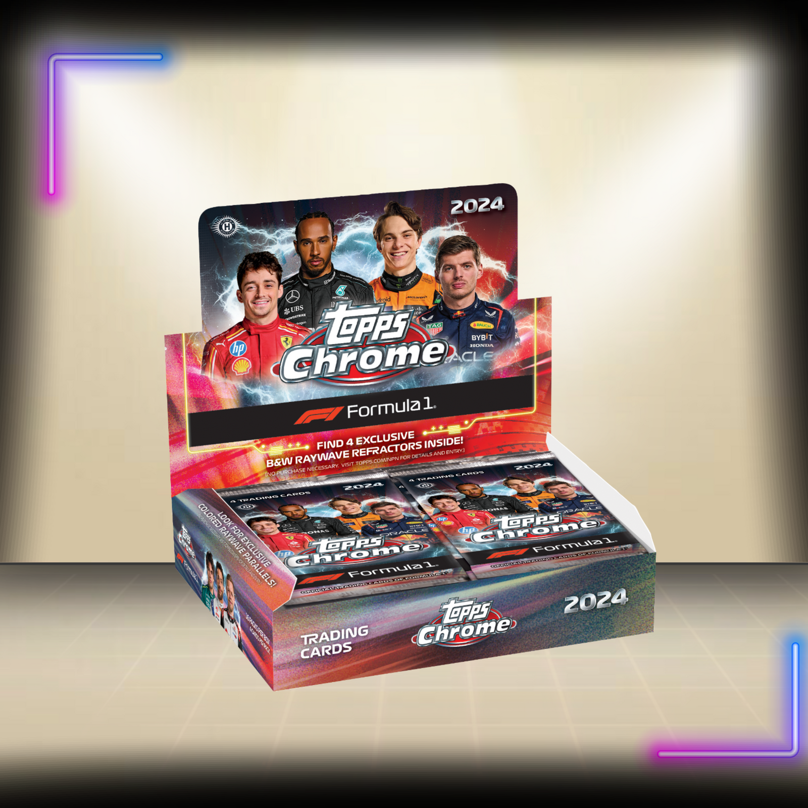 Topps Chrome Formula 1 2024 - Qualifying Lap Box - Shaks collectibles 