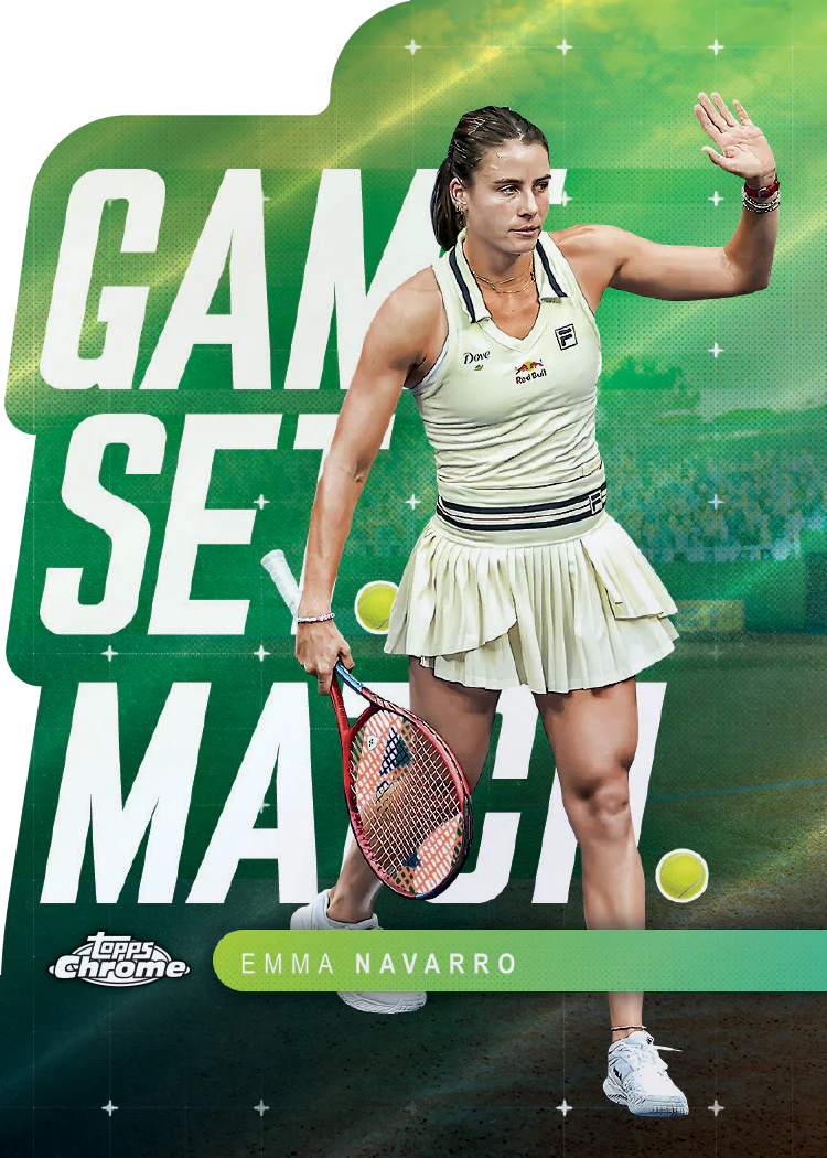 2025 Topps Chrome Tennis - Hobby Box