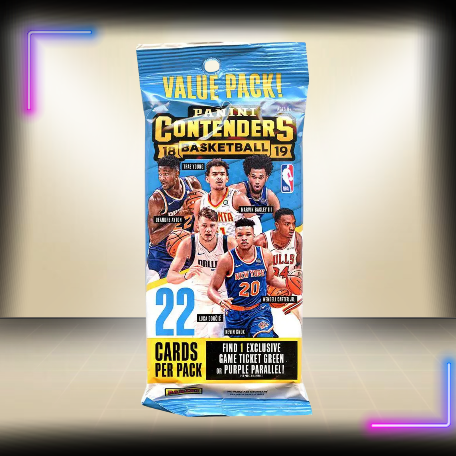 2018/19 Panini Contenders Basketball Fat Pack