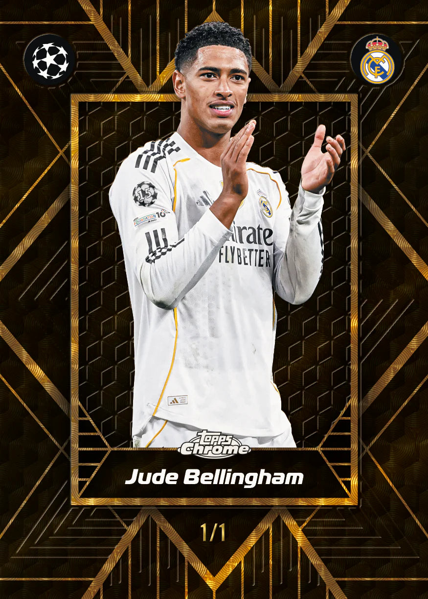 Topps Chrome UEFA Club Competitions 2025-26 - Mega Box