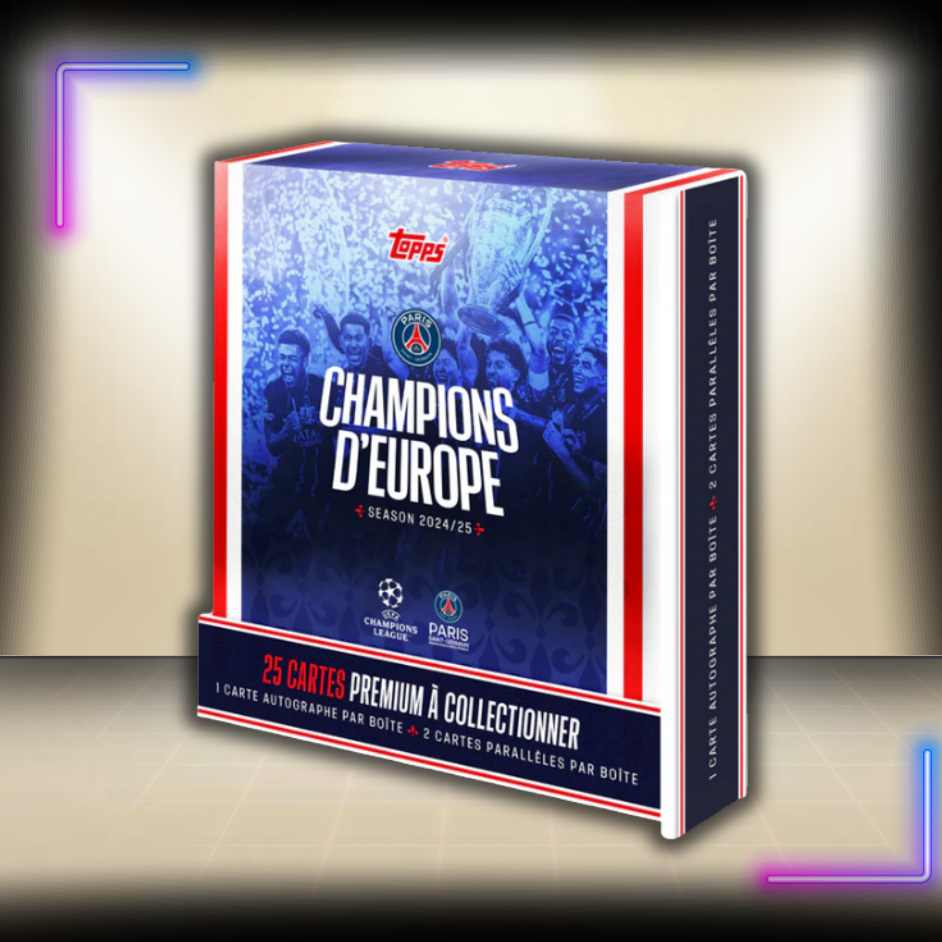 Topps Paris Saint-Germain: Champions d’Europe 2025