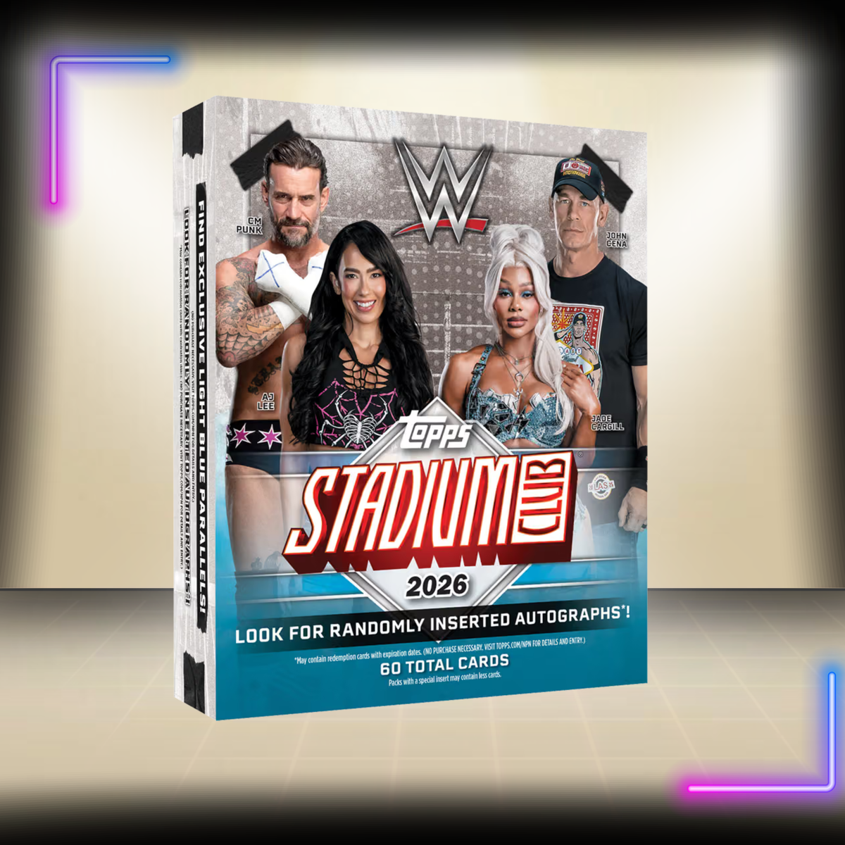 2026 Topps Stadium Club WWE – Mega Box