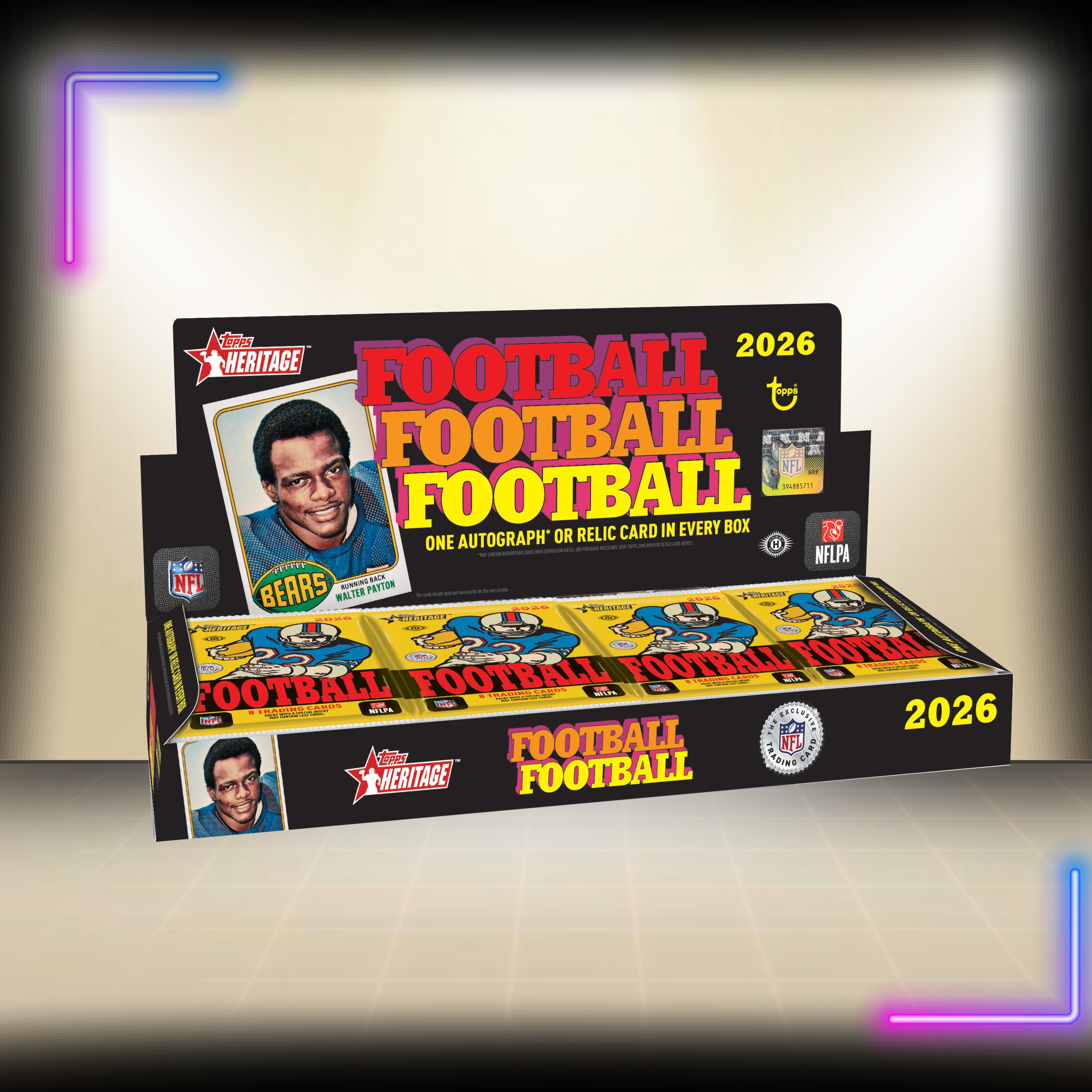 2026 Topps Heritage Football – Hobby Box NFL