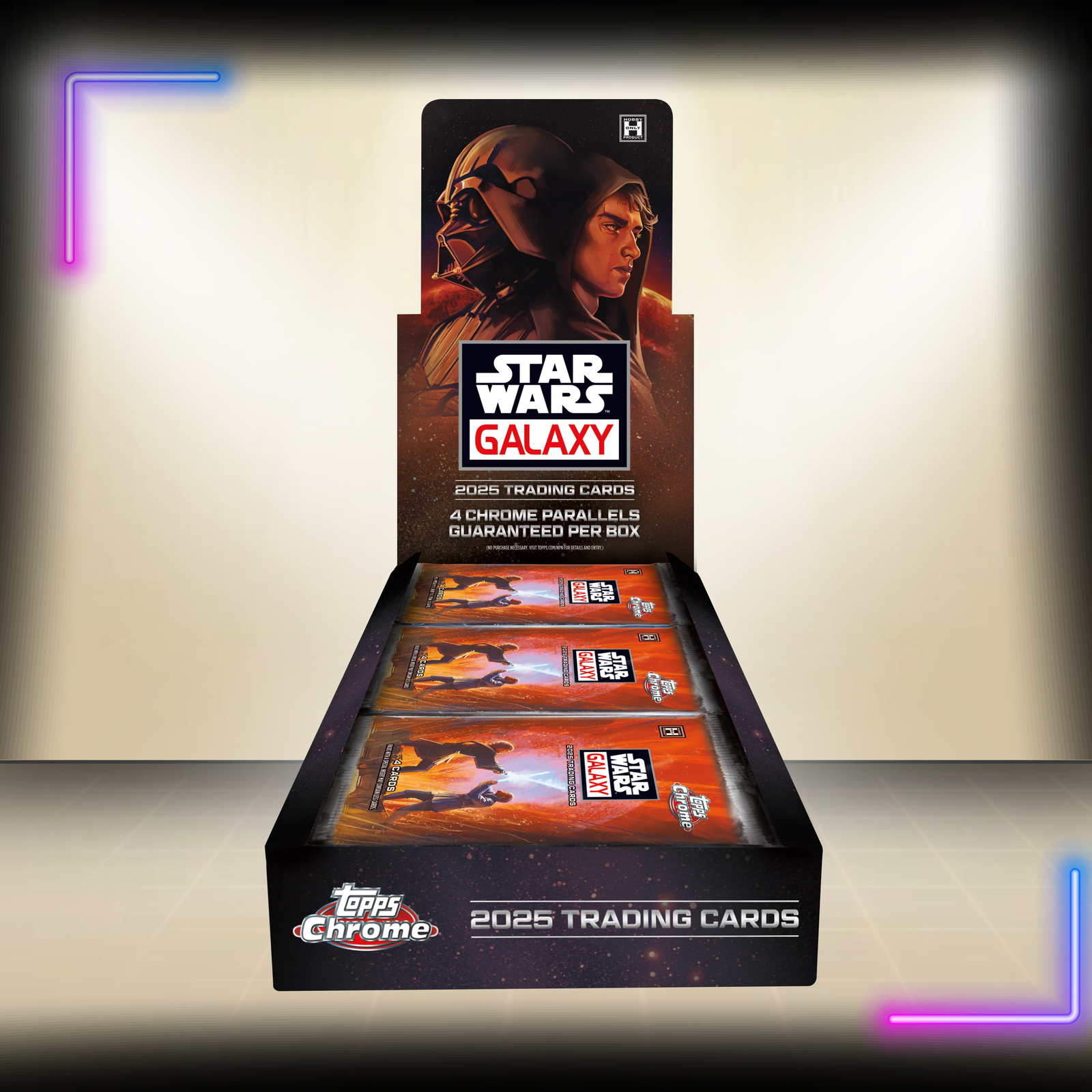2025 Star Wars Chrome Galaxy - Hobby Box
