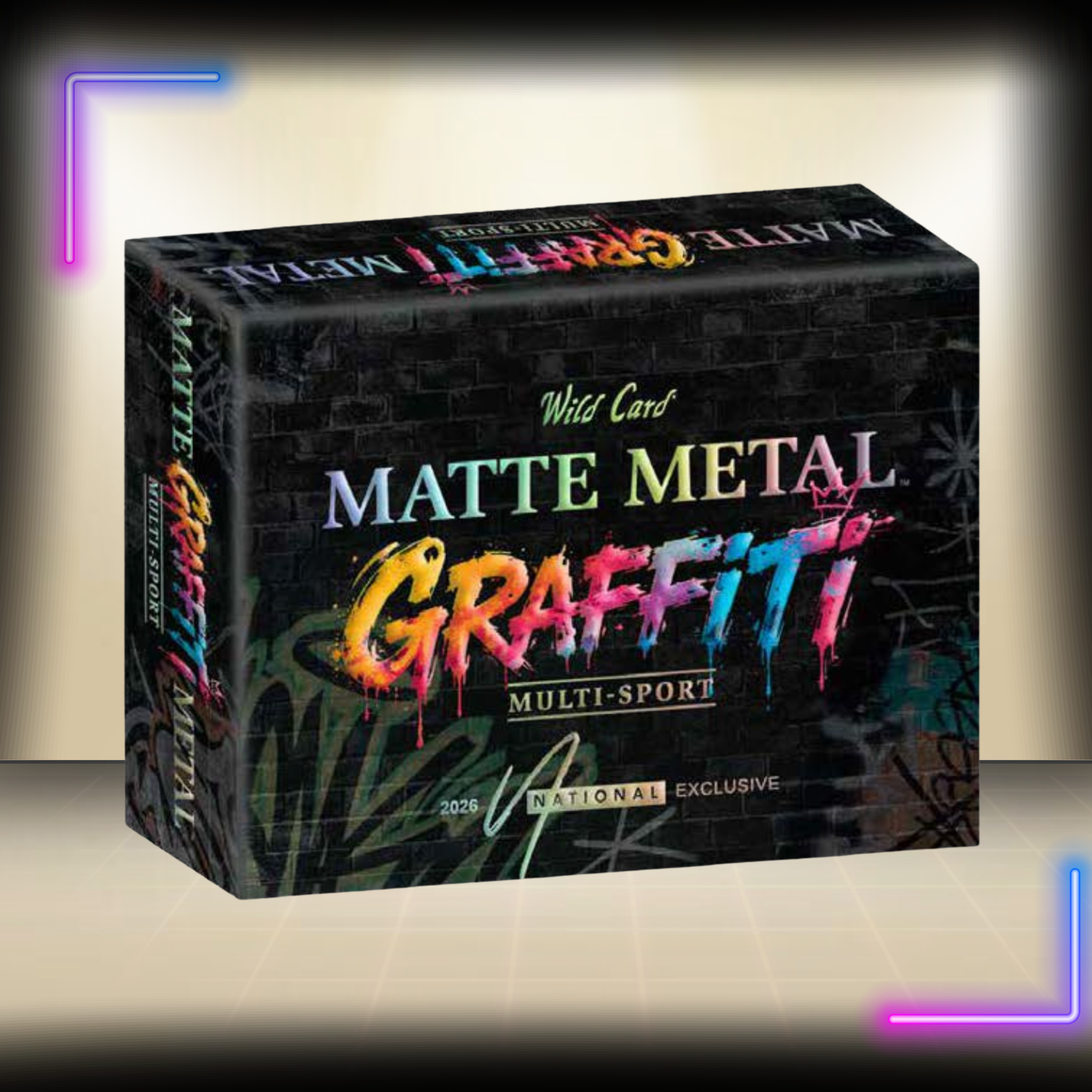 2026 Wild Card Matte Metal Graffiti Multi-Sport Edition – Box