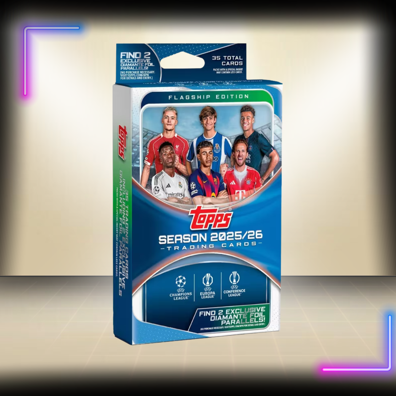 2025-26 Topps UEFA Club Competitions- Hanger Pack