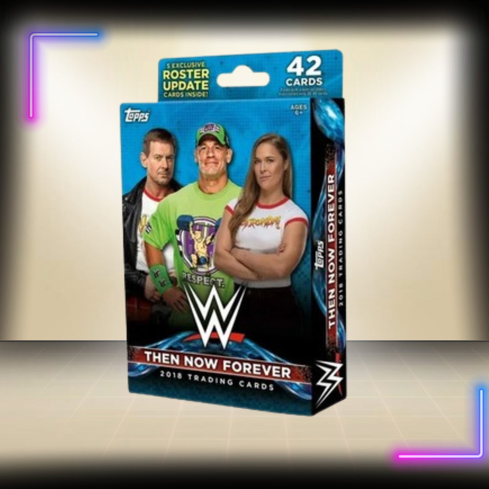 2018 Topps WWE Then, Now, Forever Wrestling Hanger Box