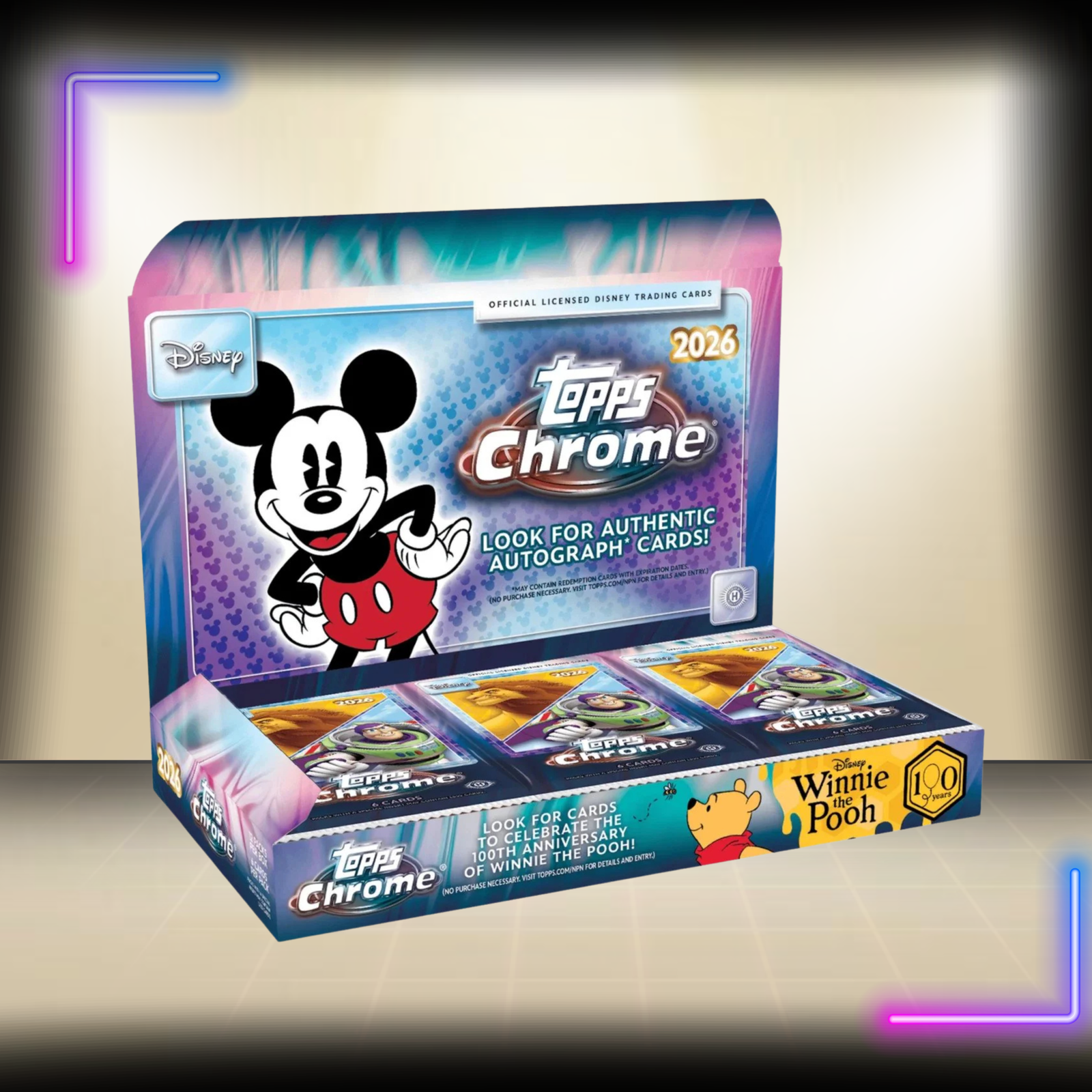 2026 Topps Disney Chrome Hobby Box