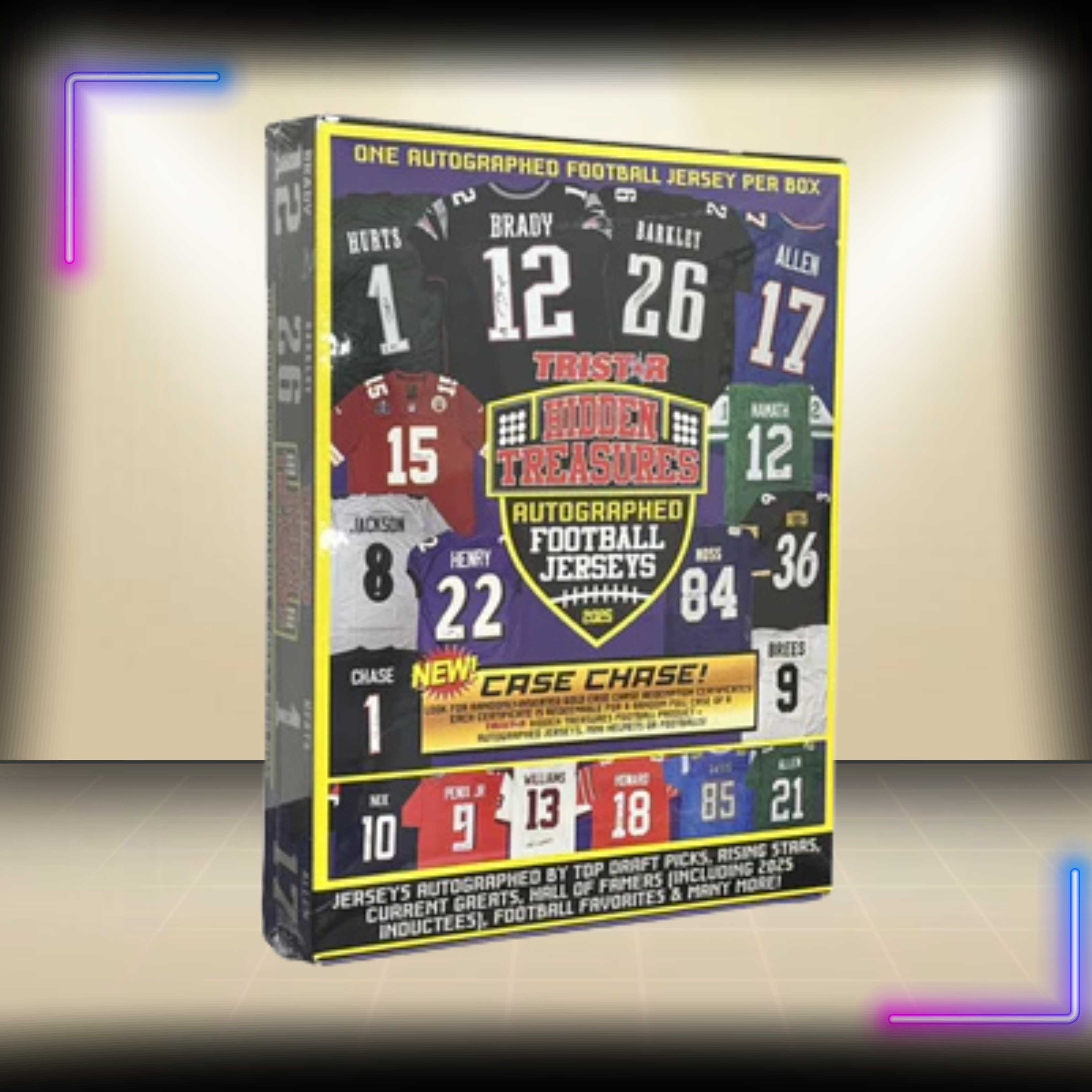2025 Tristar Hidden Signatures Autographed Football Jerseys