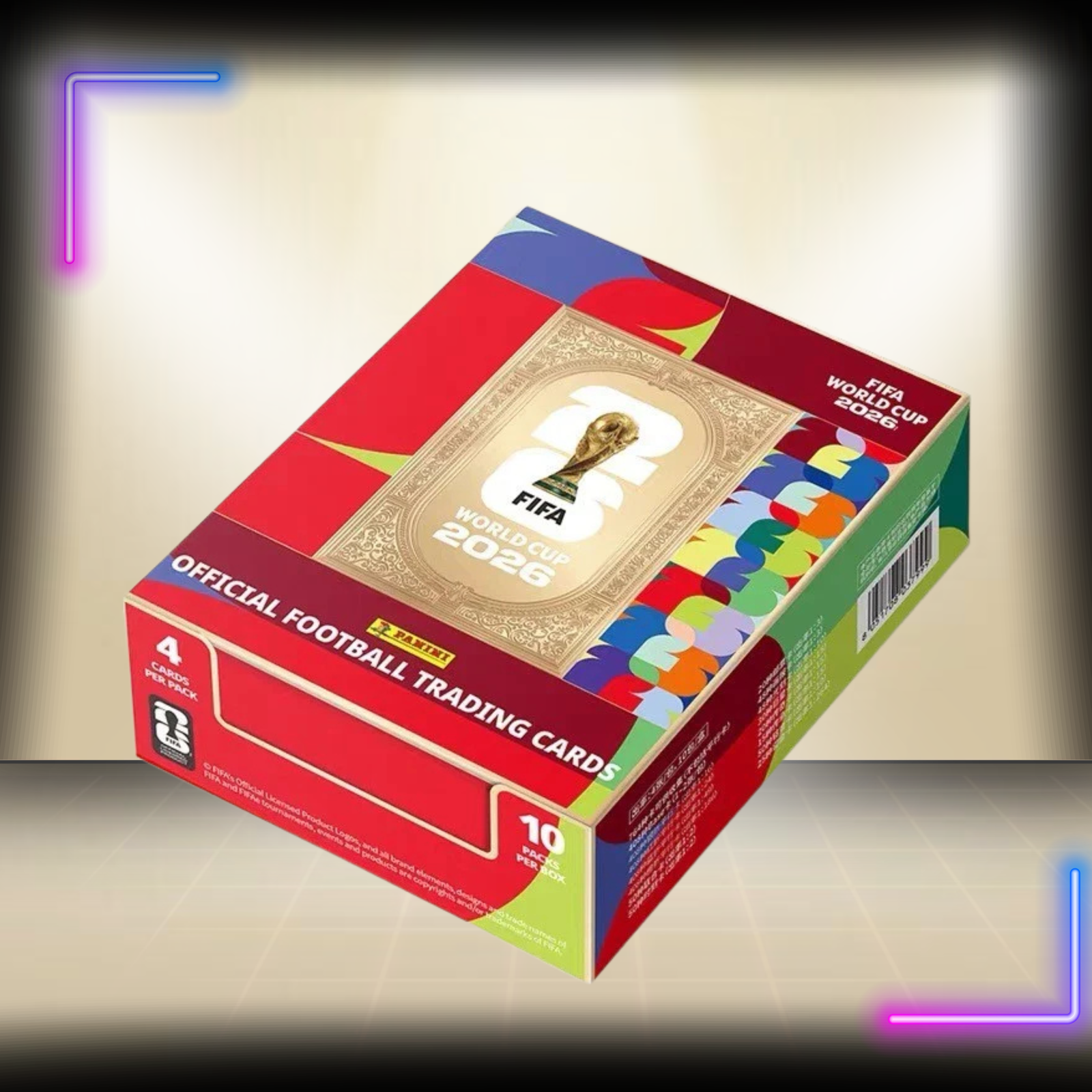 2026 Panini Kayou FIFA World Cup Soccer Standard Edition Red Box (OFFICIAL TRADING CARDS)