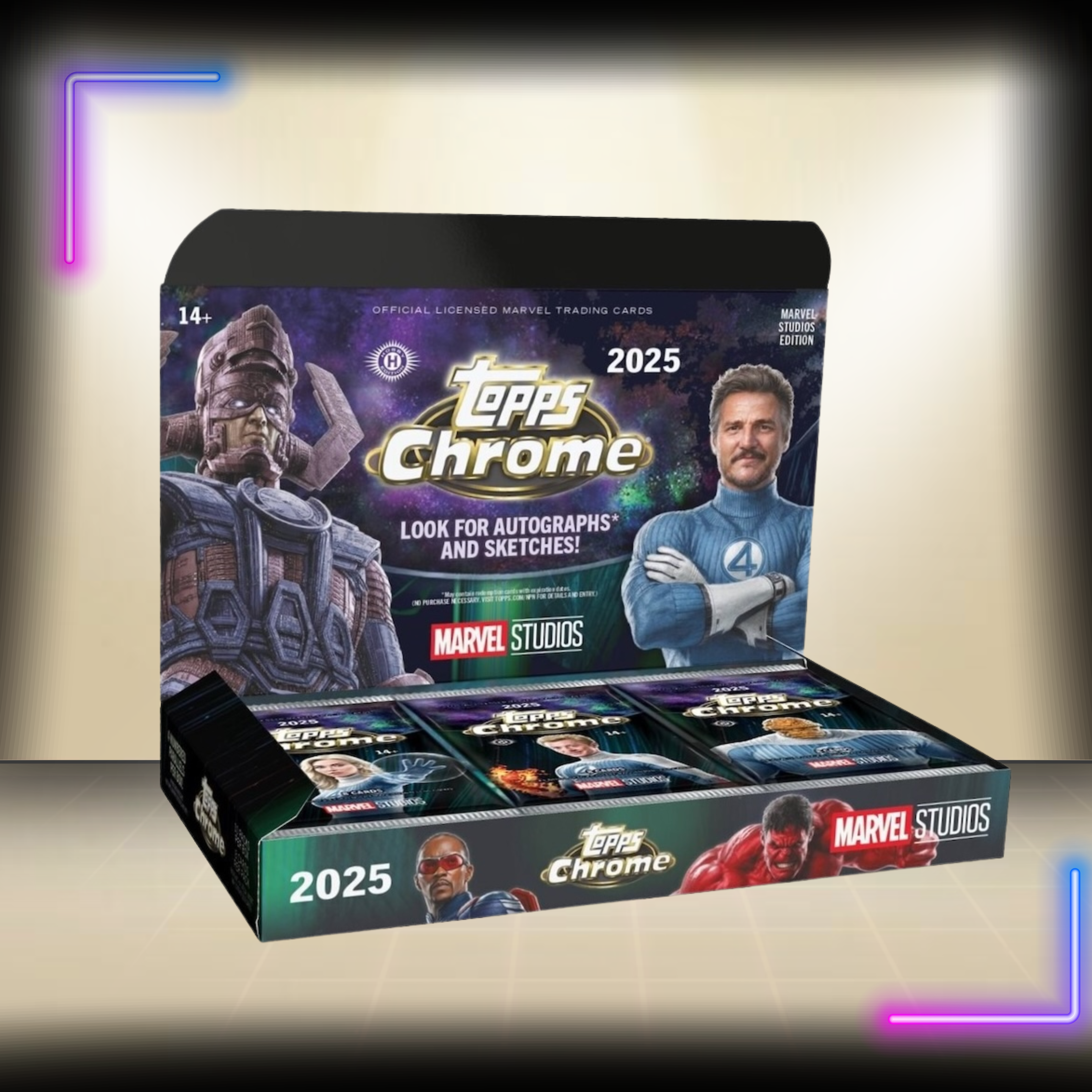 2025 Topps Marvel Studios Chrome - Hobby Box