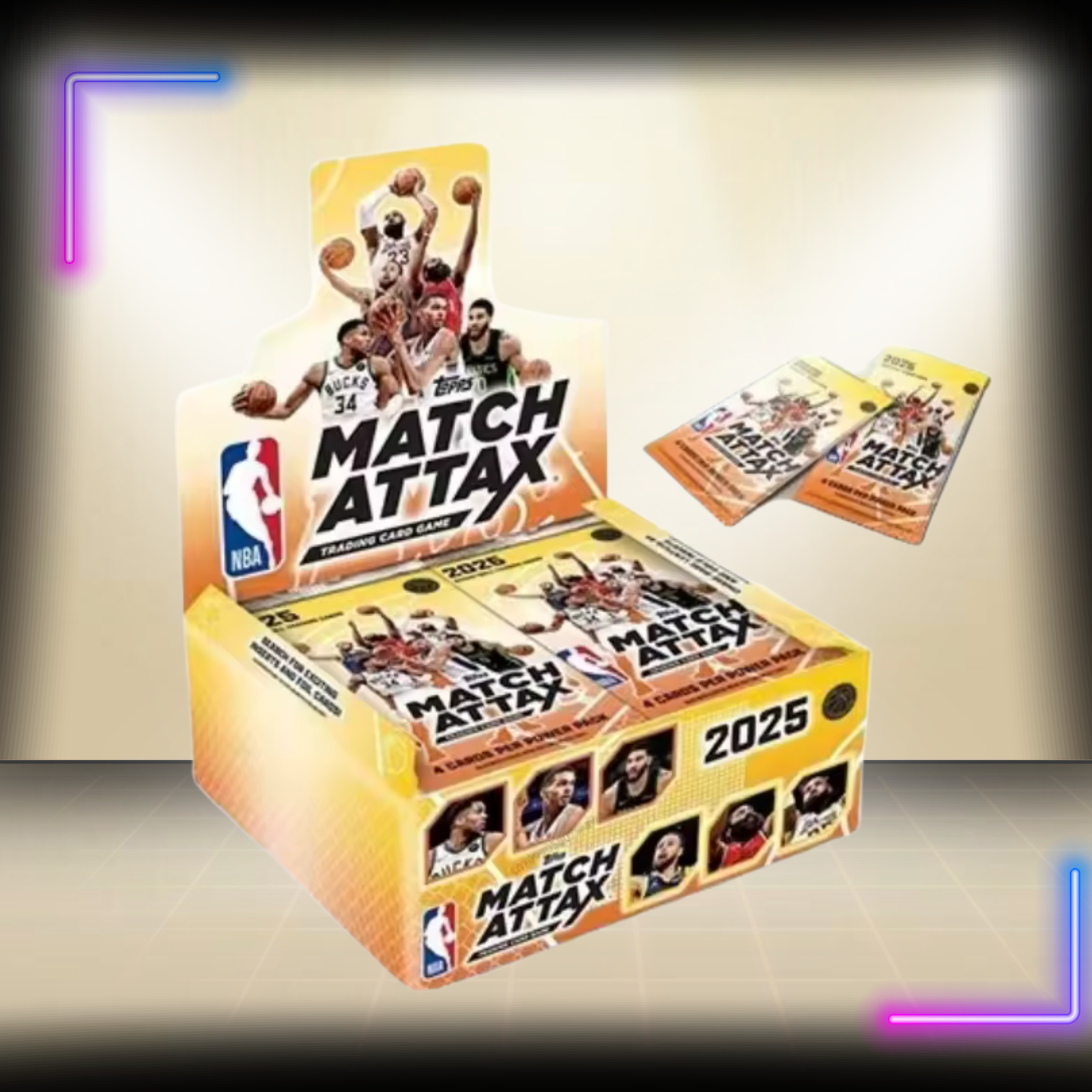 2025-26 Topps Match Attax NBA Power Pack Box
