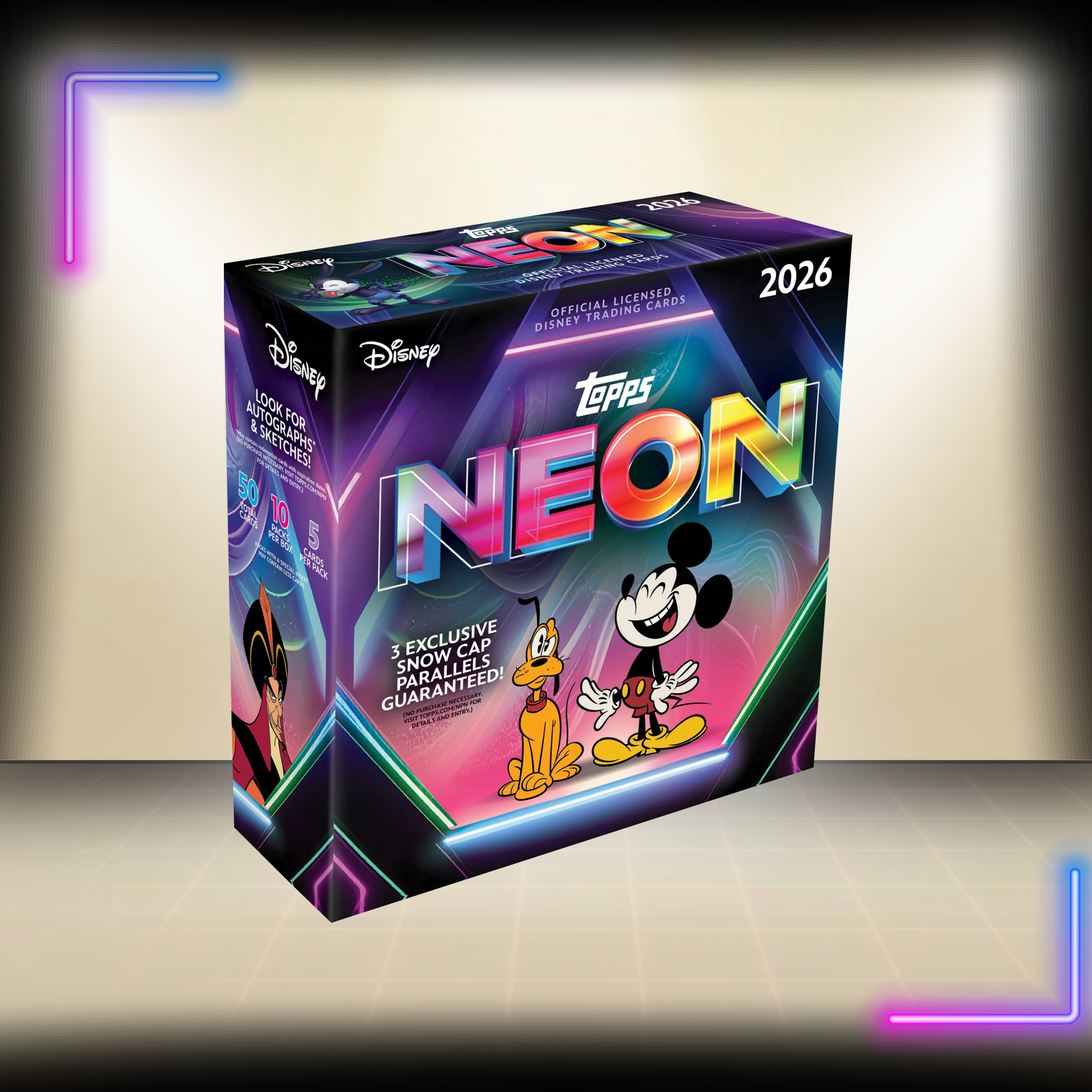 2026 Topps Disney Neon - Mega Box