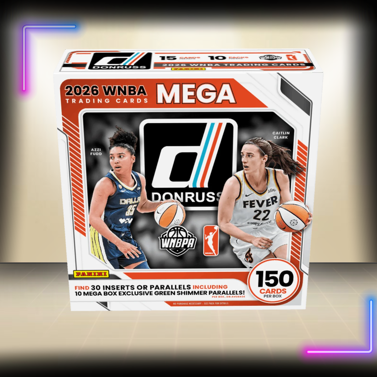 2026 Panini Donruss WNBA – Mega Box