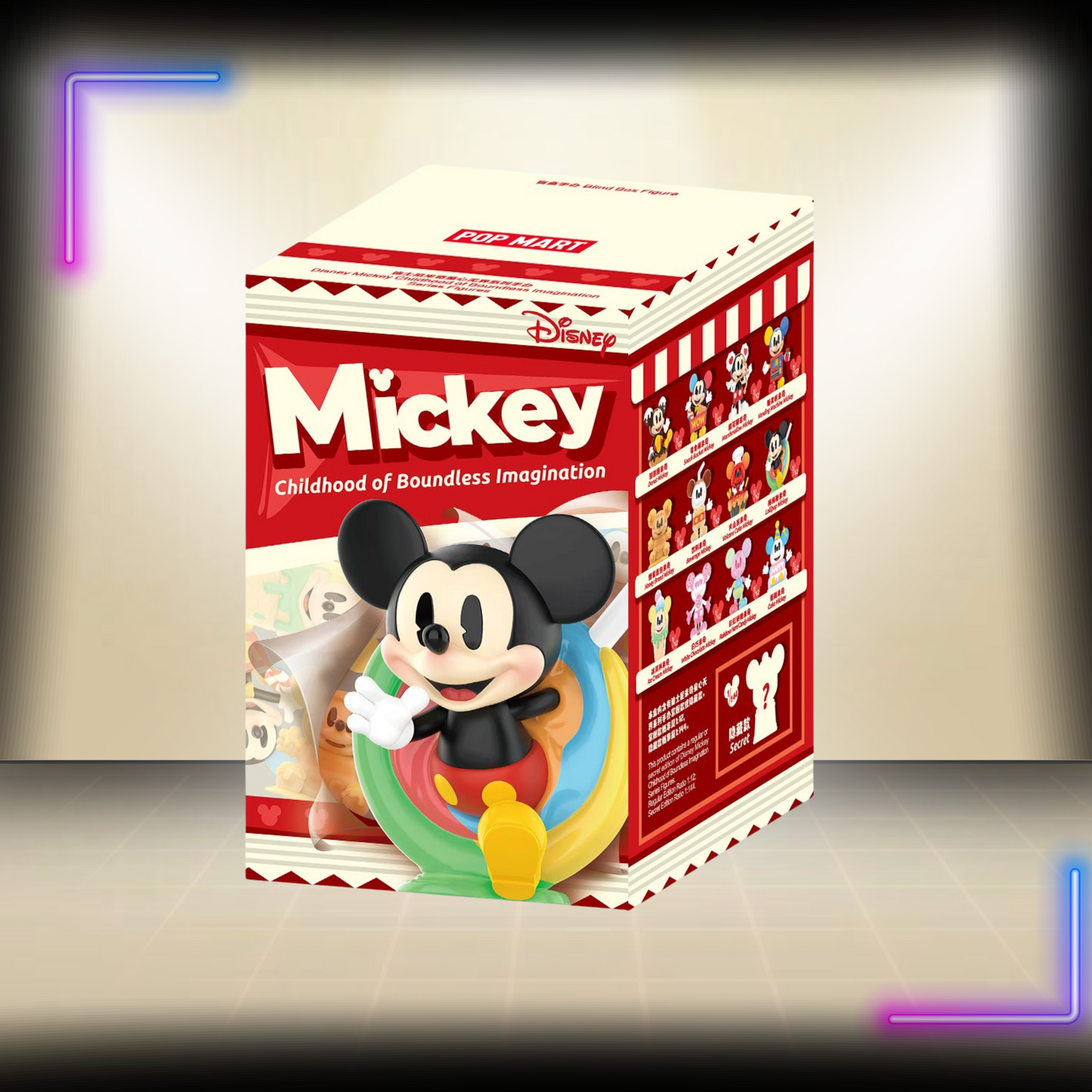 Pop Mart Disney Mickey Childhood of Boundless Imagination Series Figures