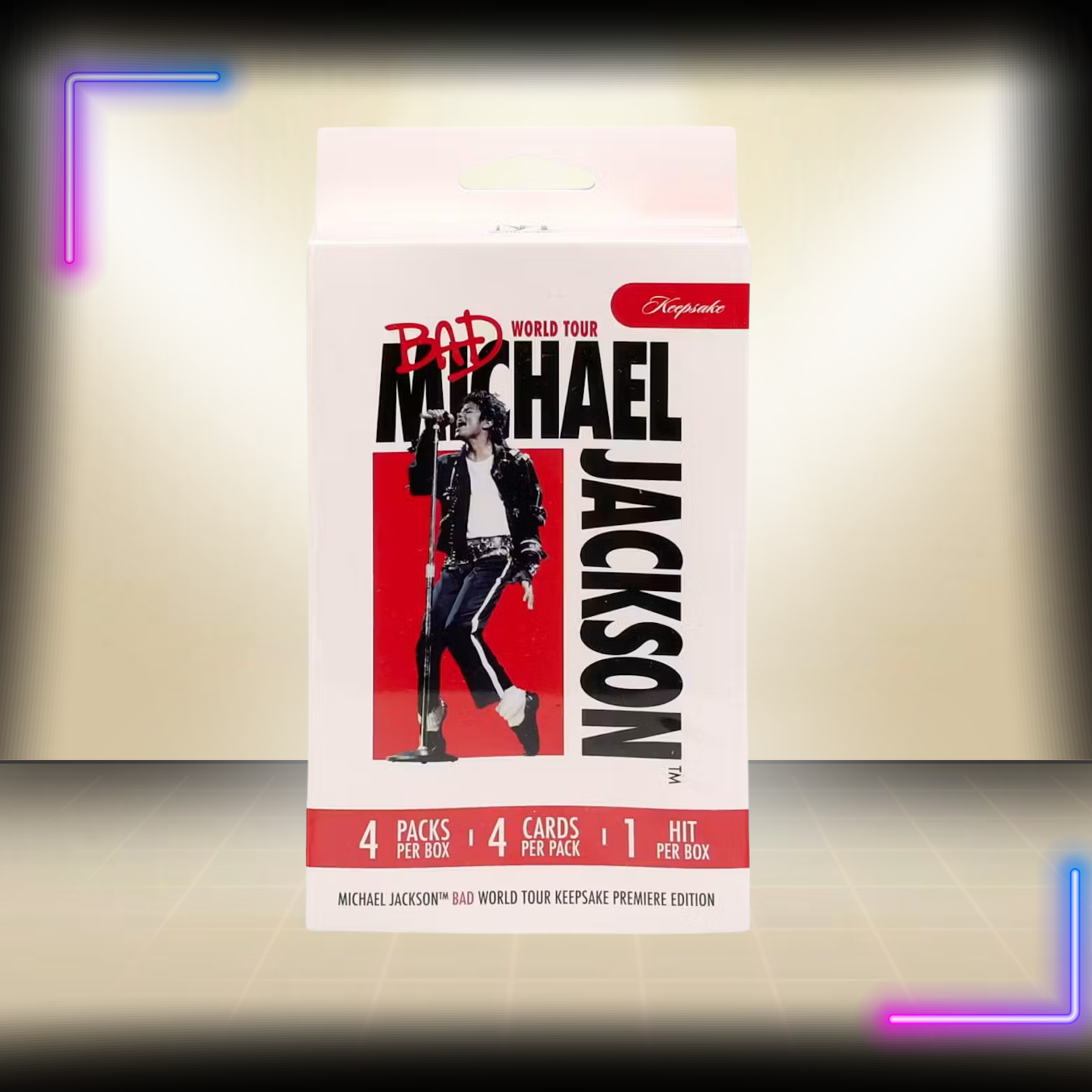 2026 Michael Jackson Bad World Tour Keepsake Premiere Edition Mini Box