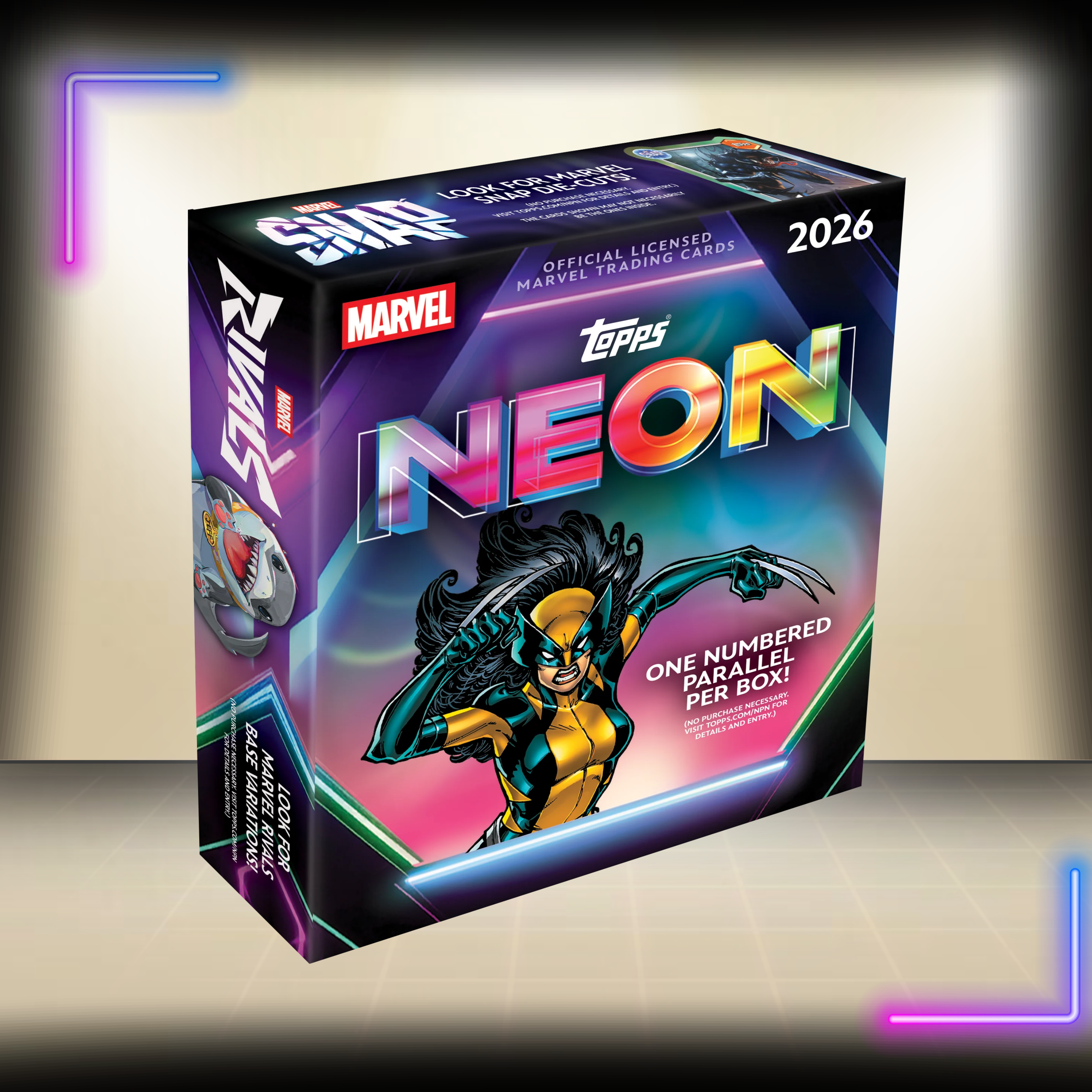 2026 Topps Neon Marvel – Mega Box