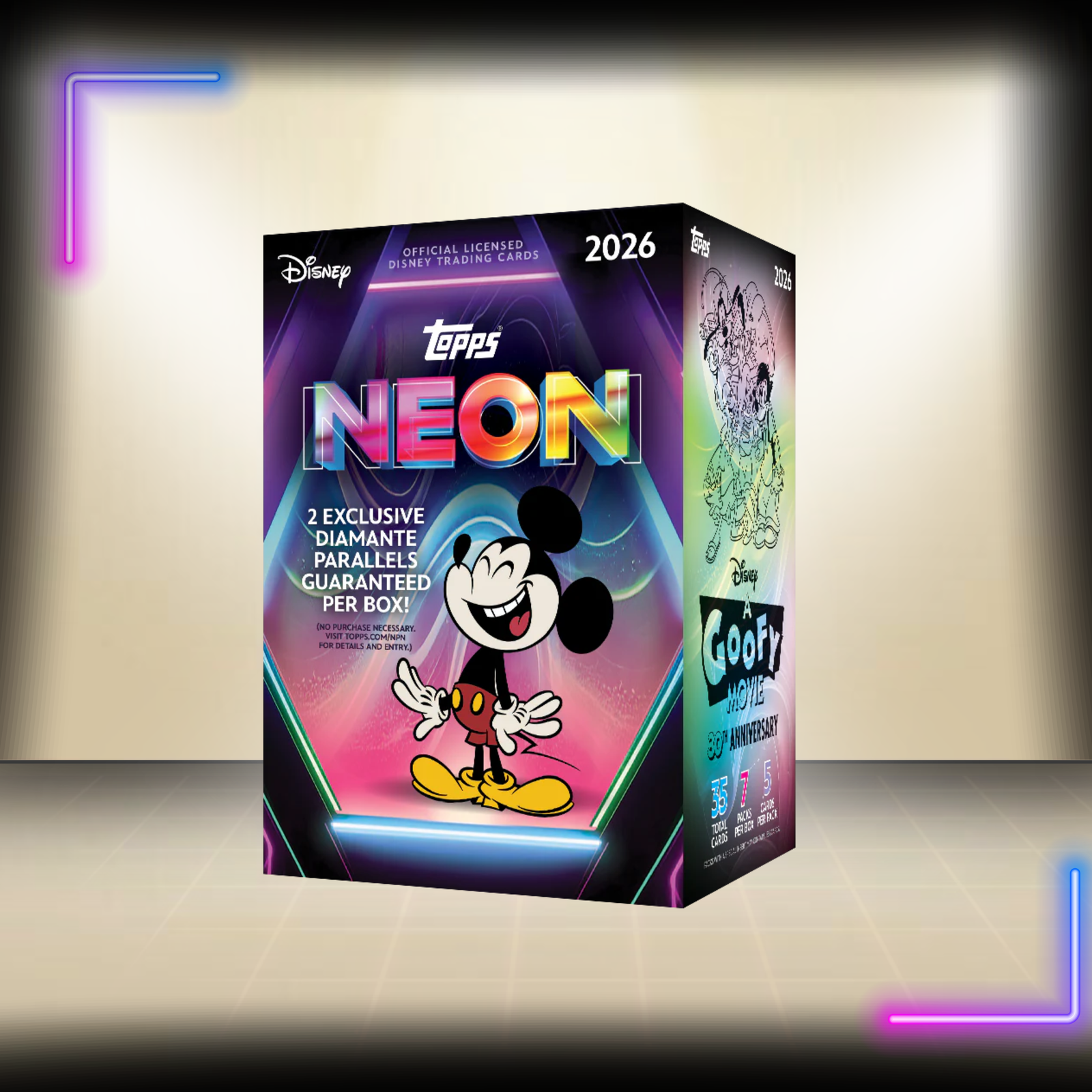2026 Topps Disney Neon - Value Box