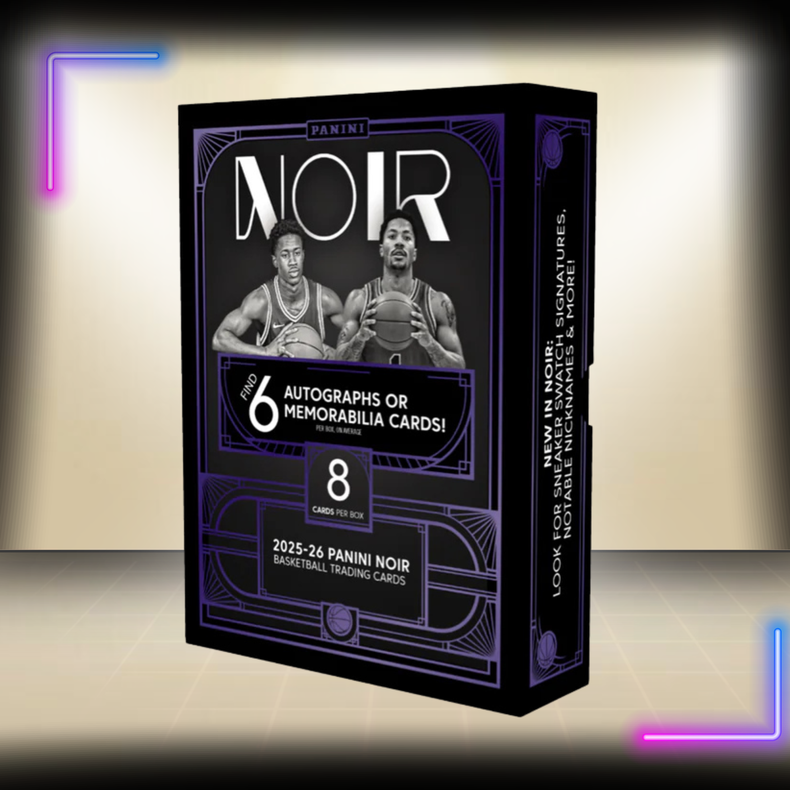 2025-26 Panini Noir Basketball Hobby Box