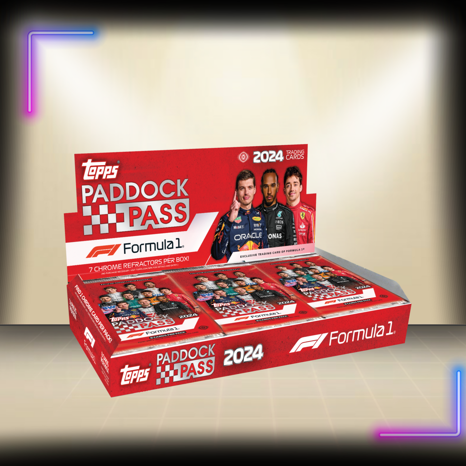 2024 Topps Paddock Pass Formula 1 - Hobby Box - Shaks collectibles 