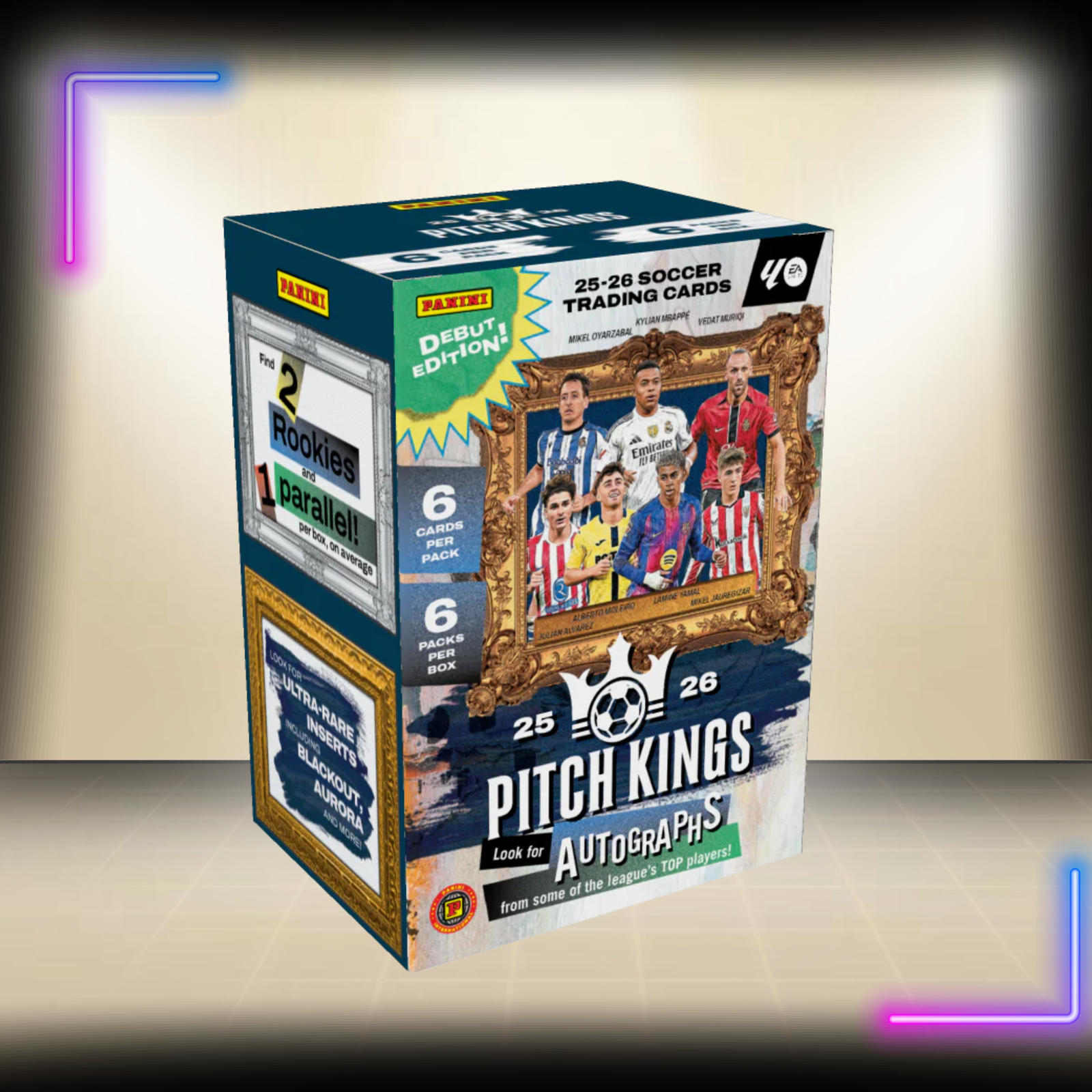 2025/26 Panini Pitch Kings Soccer International Blaster