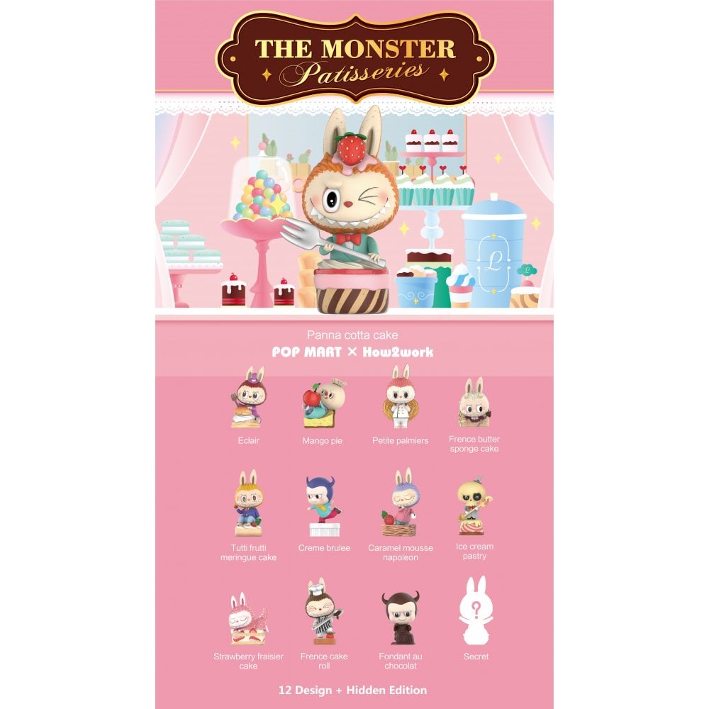 Pop Mart The Monsters Labubu Patisseries Series
