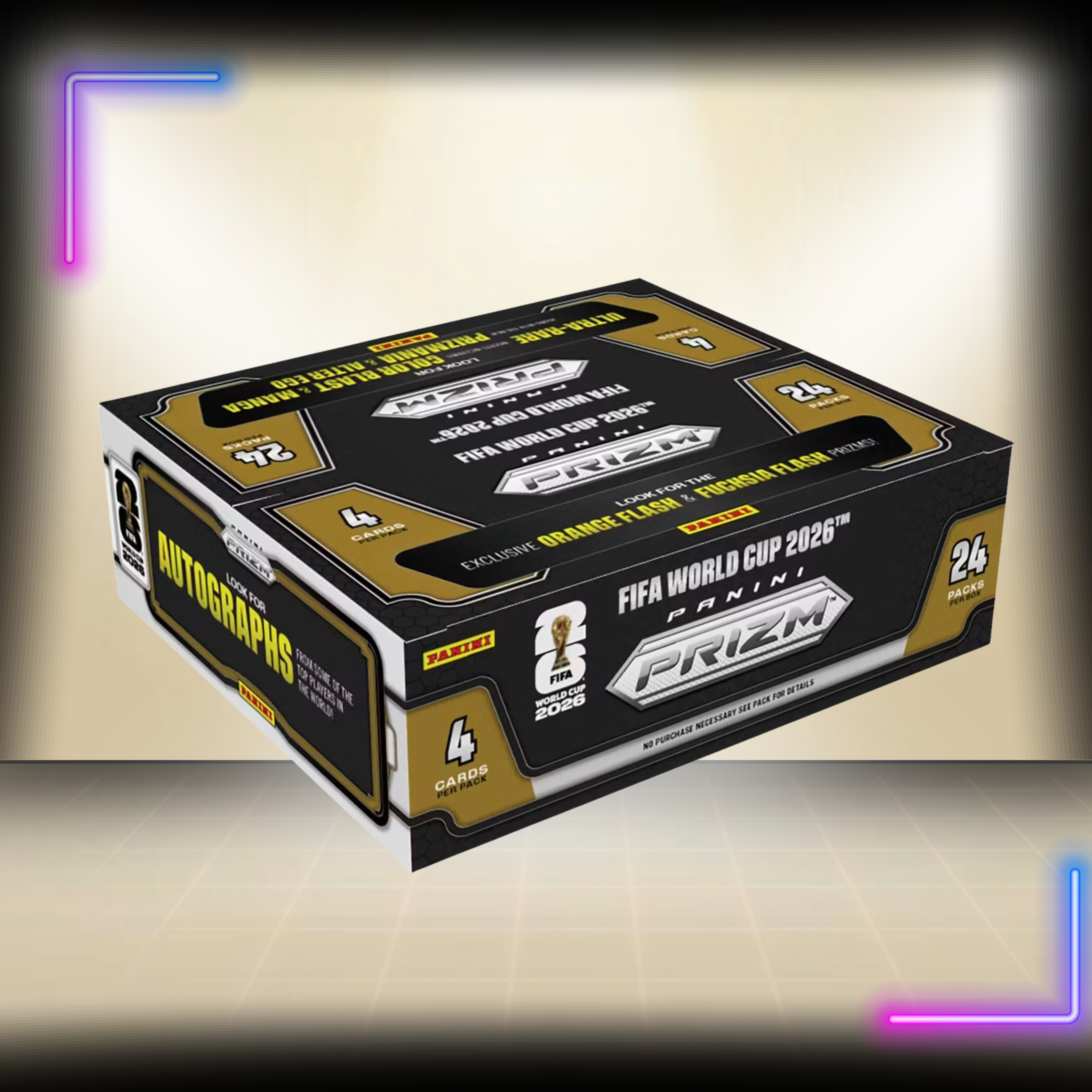2026 Panini Prizm FIFA World Cup Soccer Retail Box
