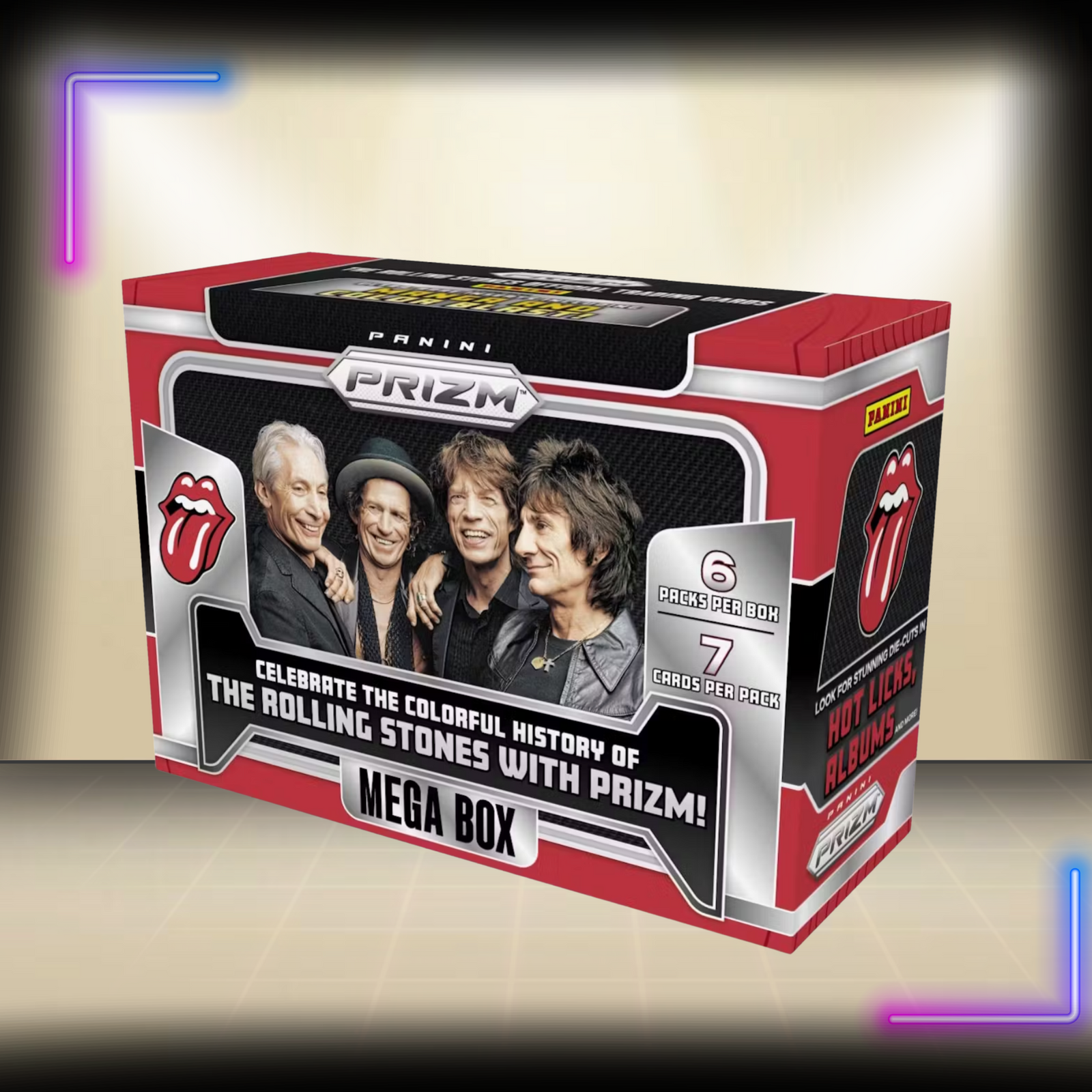 2025 Panini Prizm The Rolling Stones Hobby Mega Box