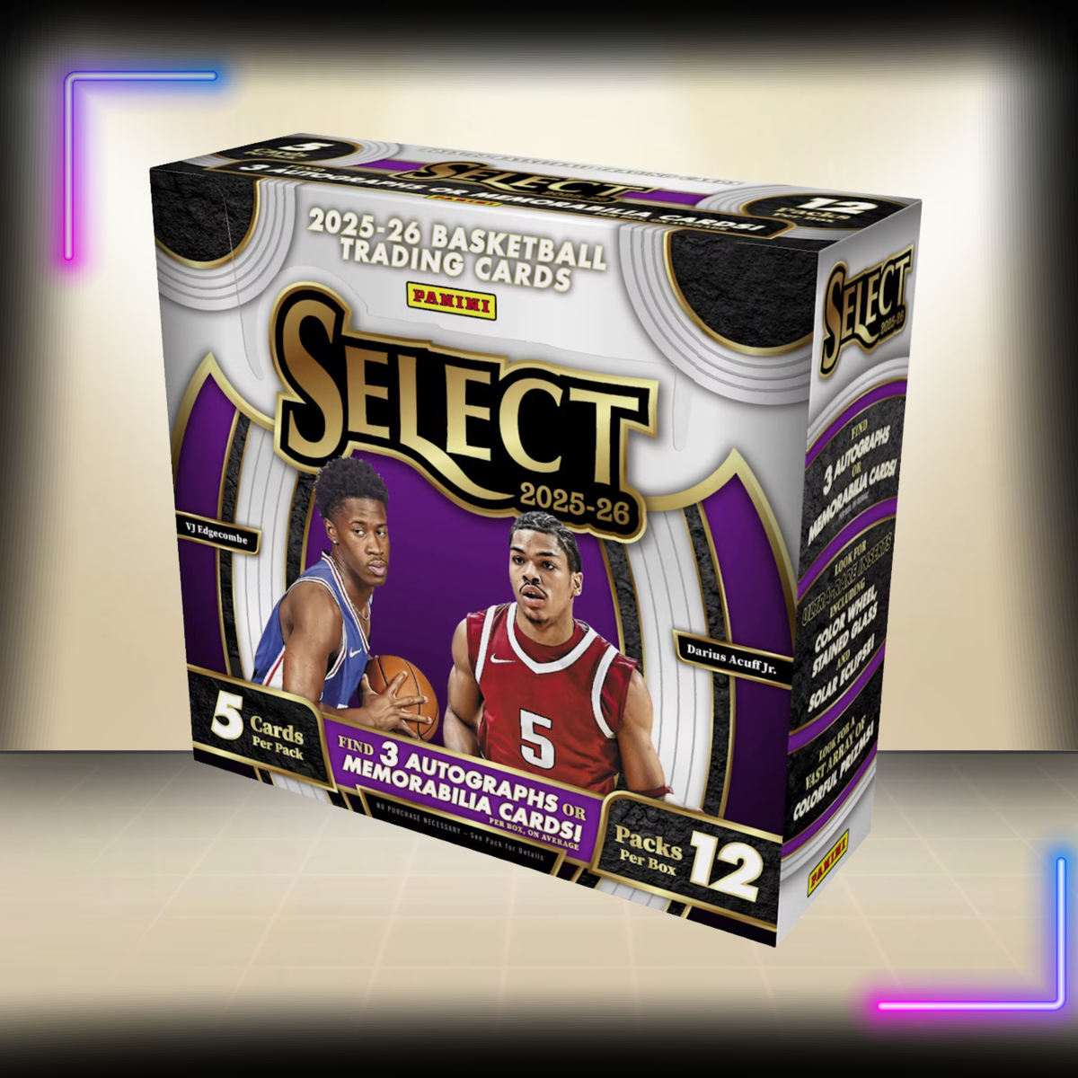 2025-26 Panini Select Basketball – Hobby Box