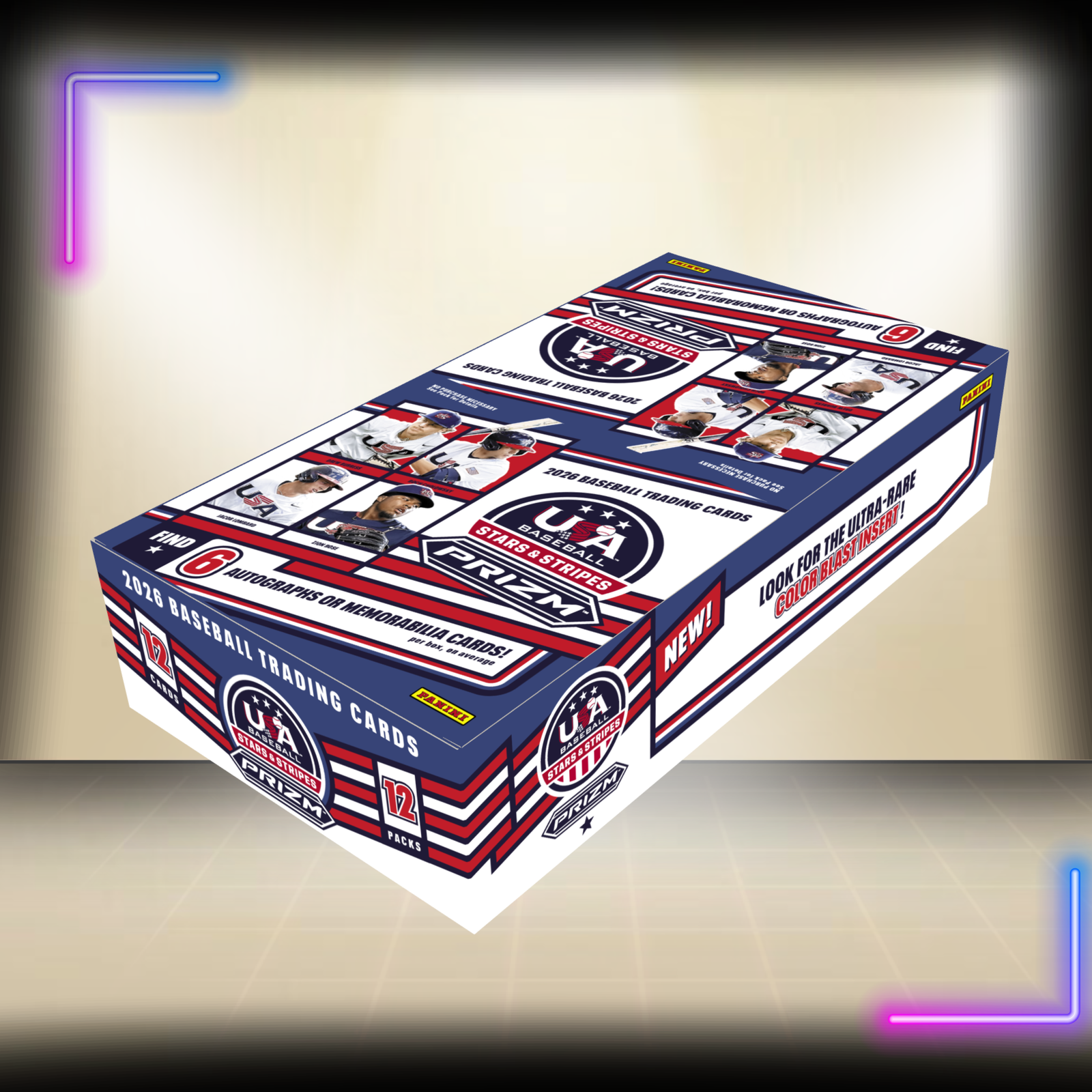 2026 Prizm USA Stars & Stripes Baseball Hobby