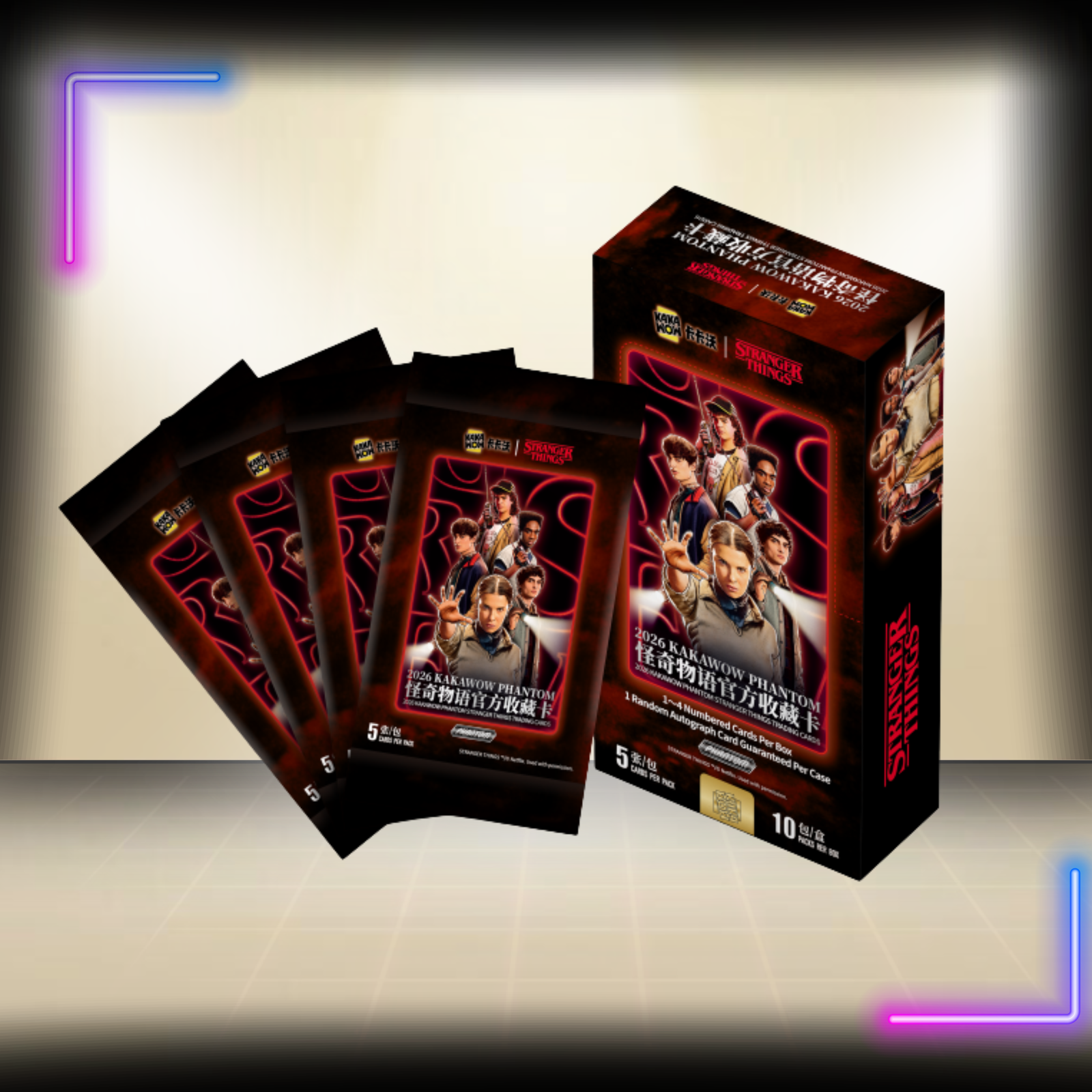 2026 Kakawow Phantom Stranger Things Hobby Box