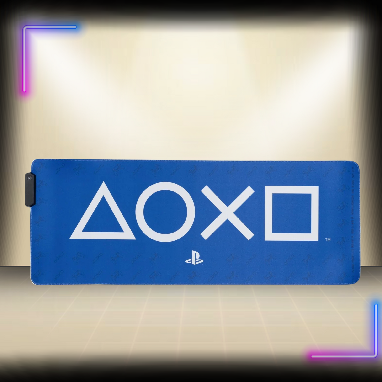SONY - Playstation - Tapis de Bureau XL '30 x 80 cm' Light Up - Shaks collectibles 