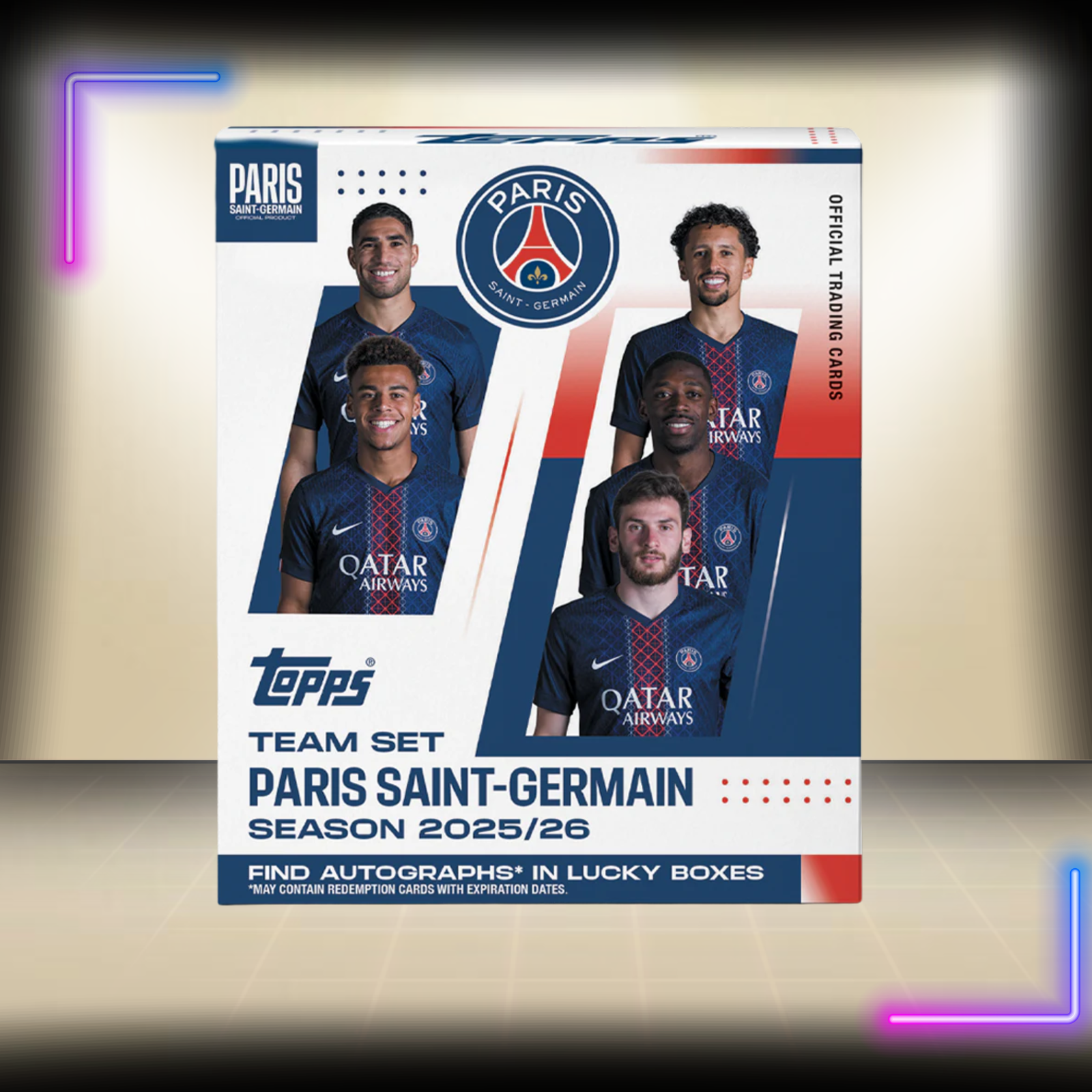 Topps Paris Saint-Germain 2025/26 Team Set