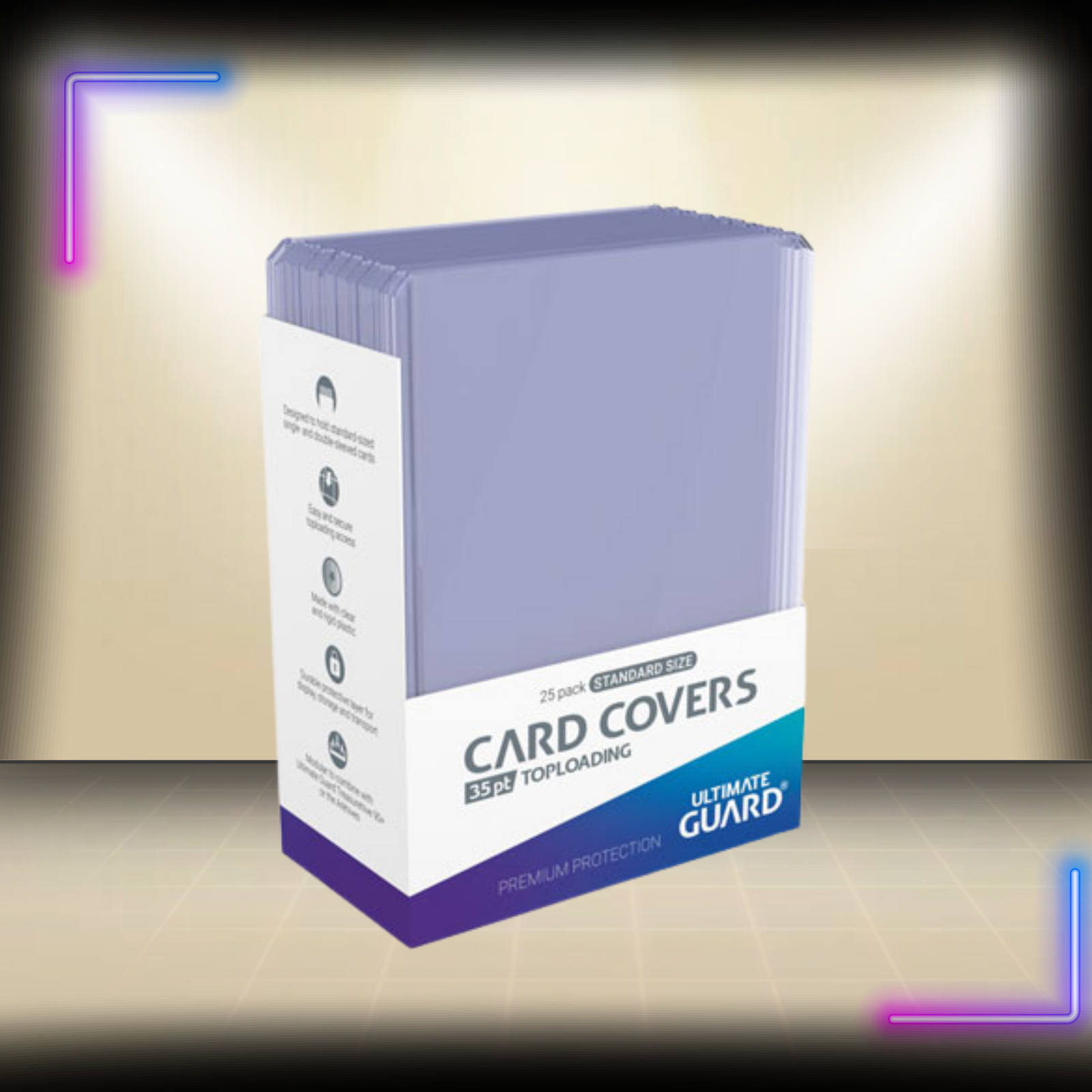 Ultimate Guard Card Covers Toploading 35 pt Transparent (pack de 25)