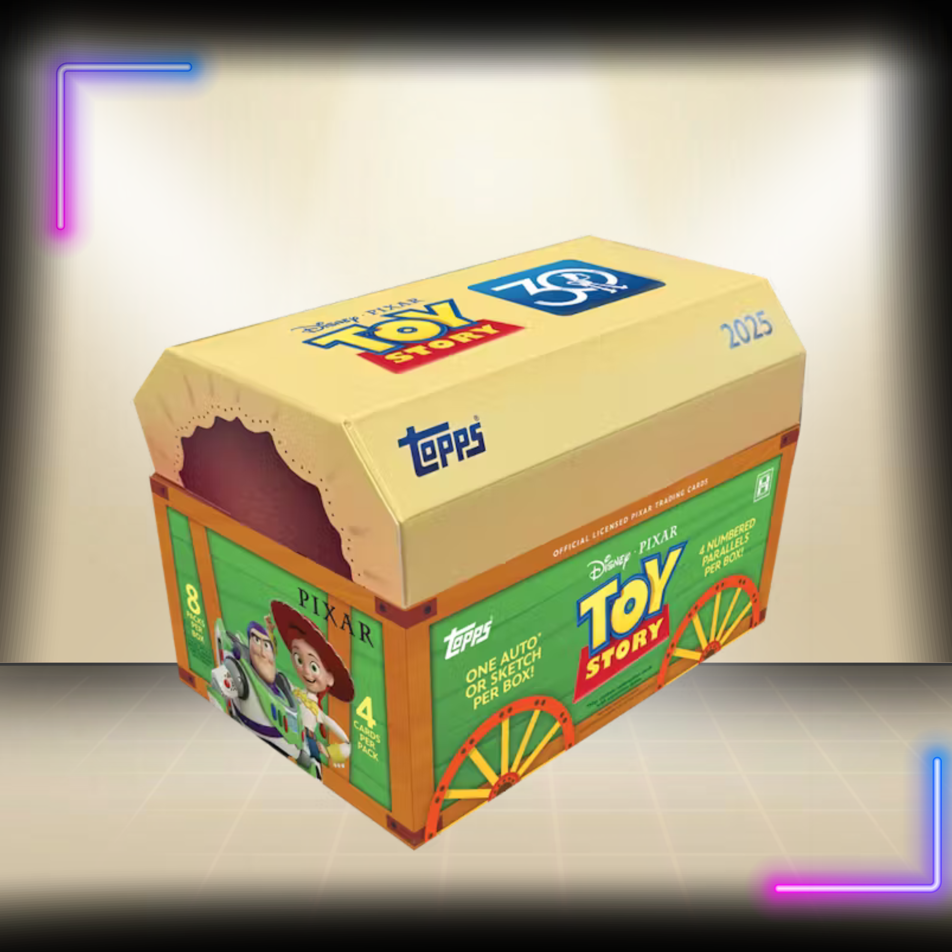 2025 Topps Disney 30 Years Of Toy Story Hobby Box
