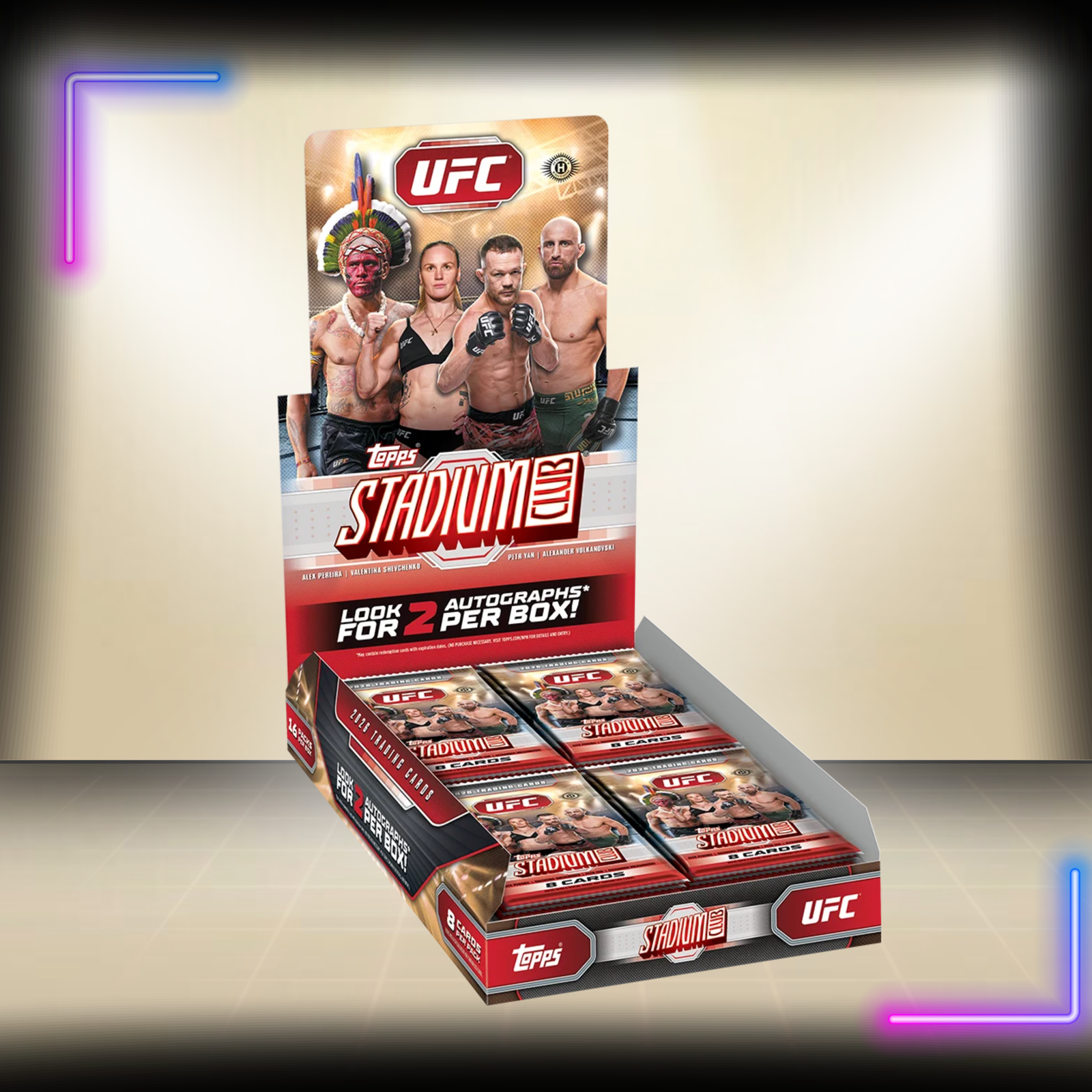 2026 Topps Stadium Club UFC - Hobby Box
