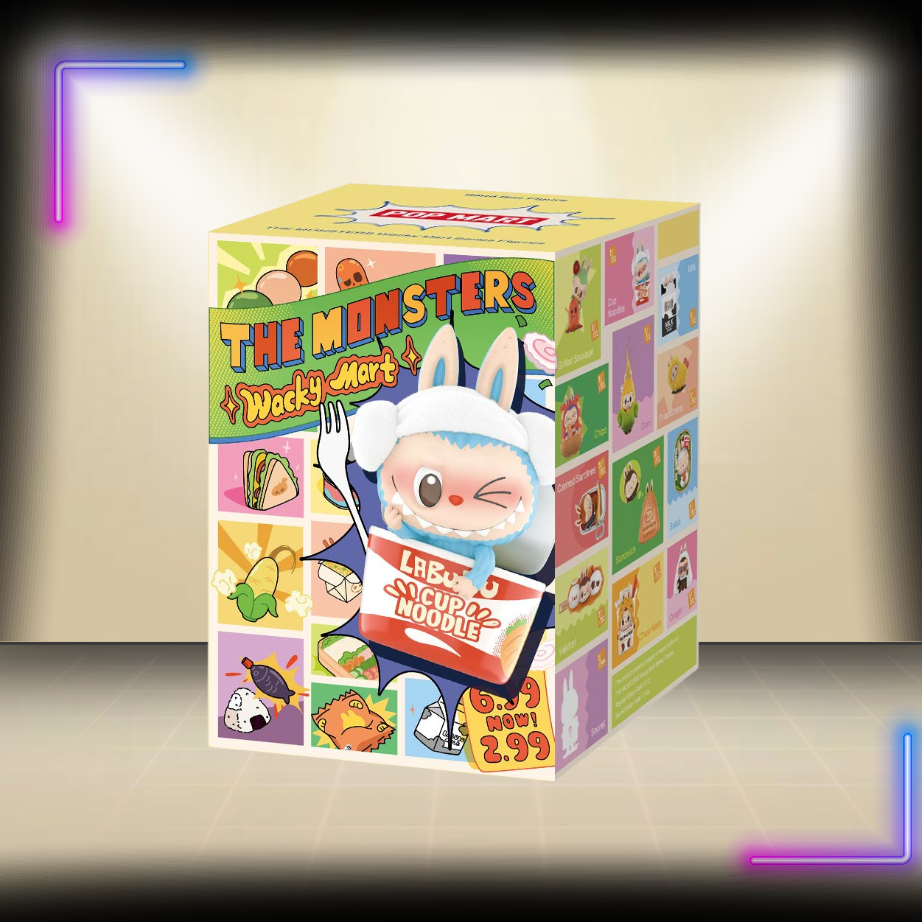 Pop Mart LABUBU THE MONSTERS Wacky Mart Series Figures