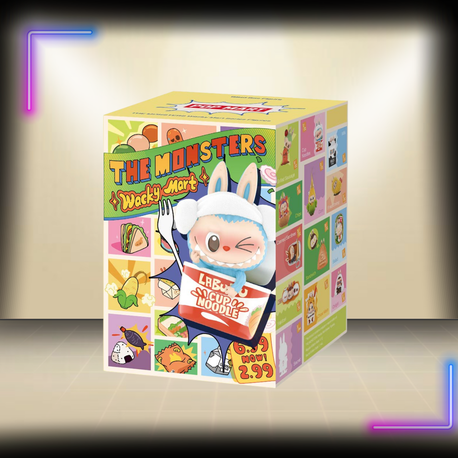 Pop Mart LABUBU THE MONSTERS Wacky Mart Series Figures