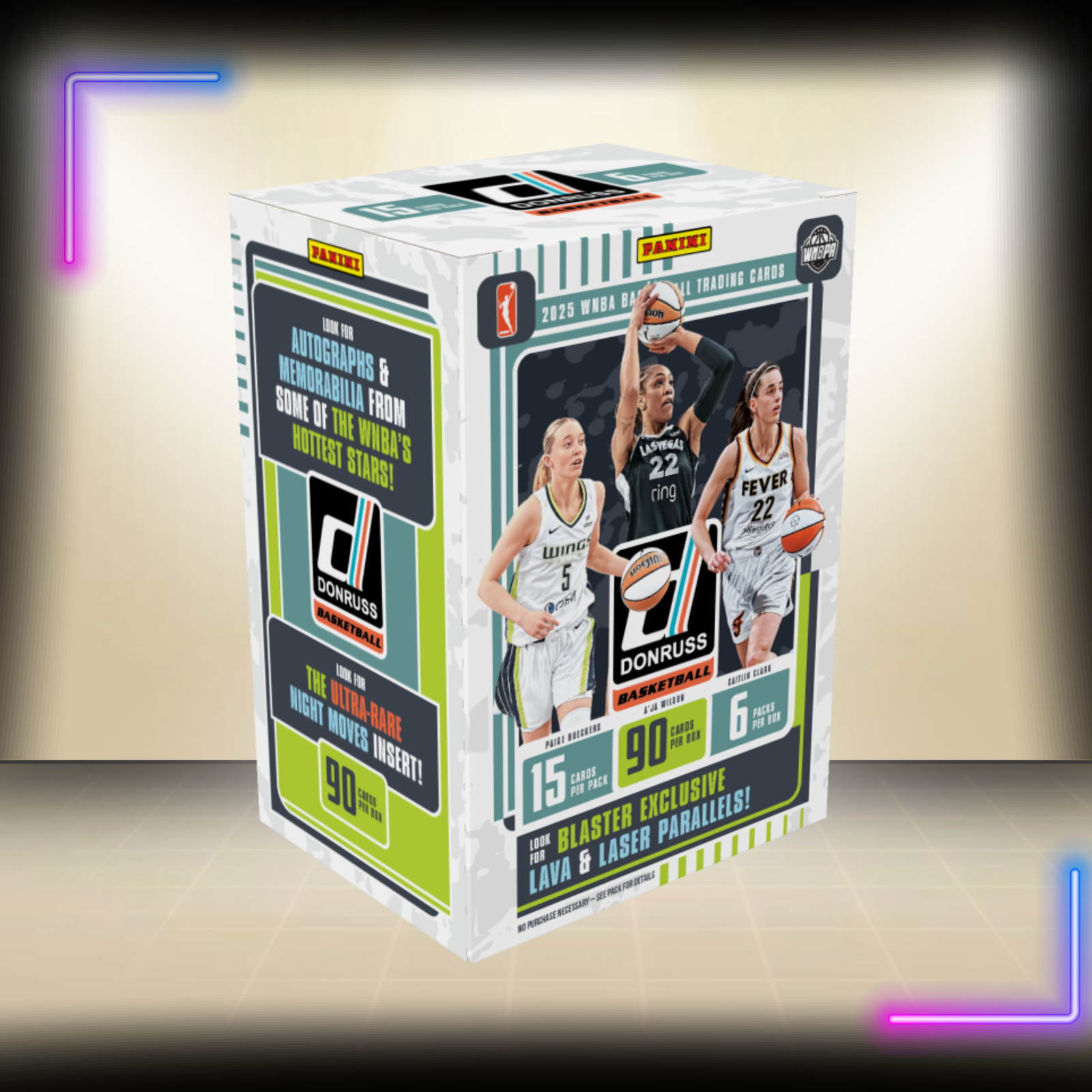 2025 Panini Donruss WNBA Basketball Blaster
