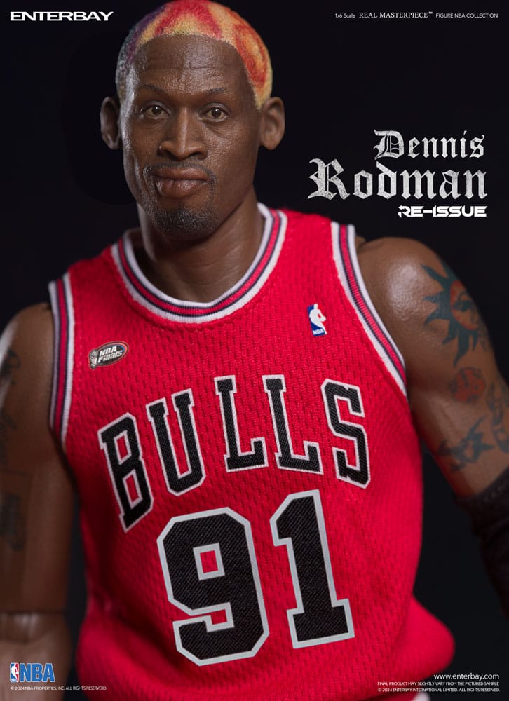 ENTERBAY Dennis Rodman NBA Collection figure Real Masterpiece 1/6