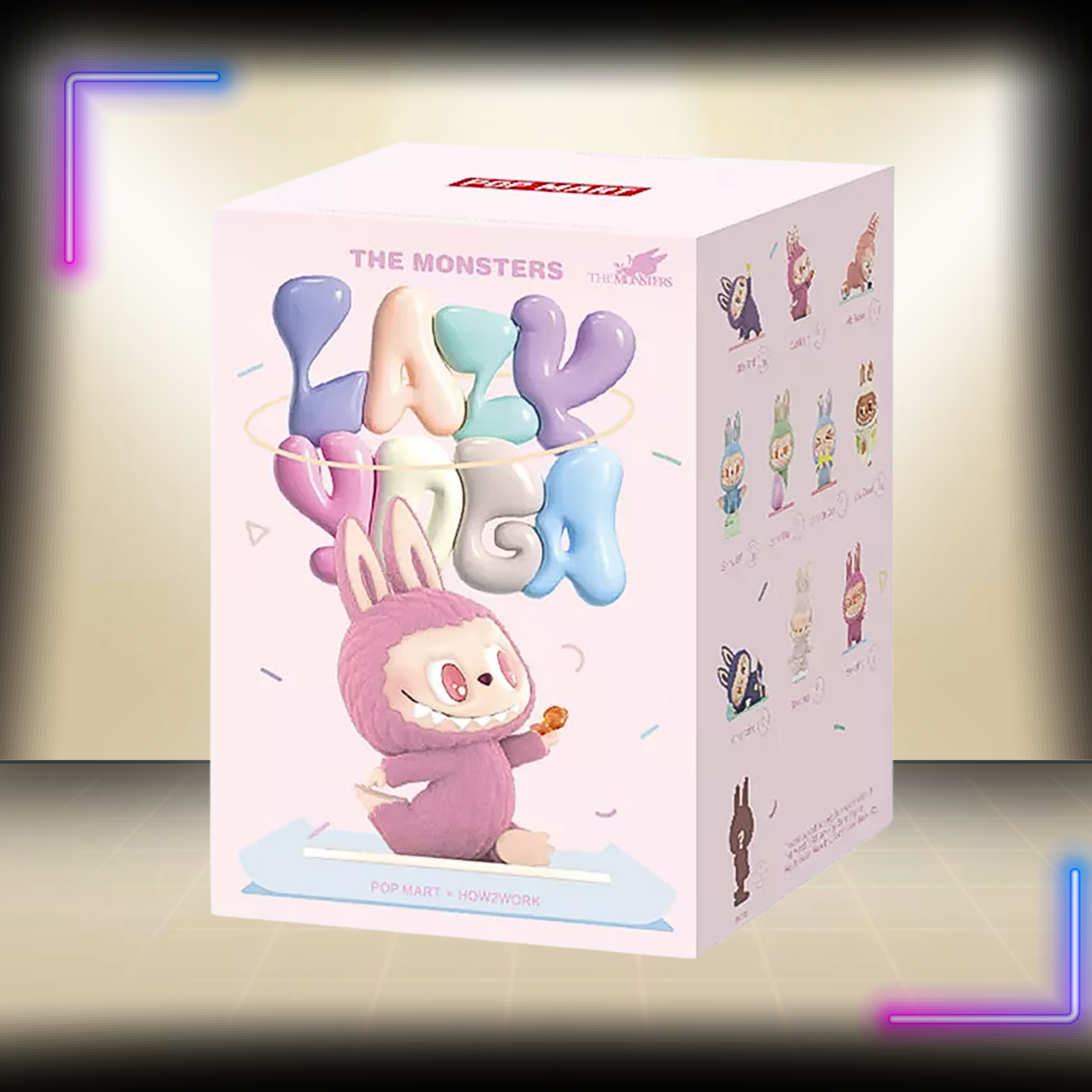 Pop Mart THE MONSTERS Lazy Yoga Series Figures